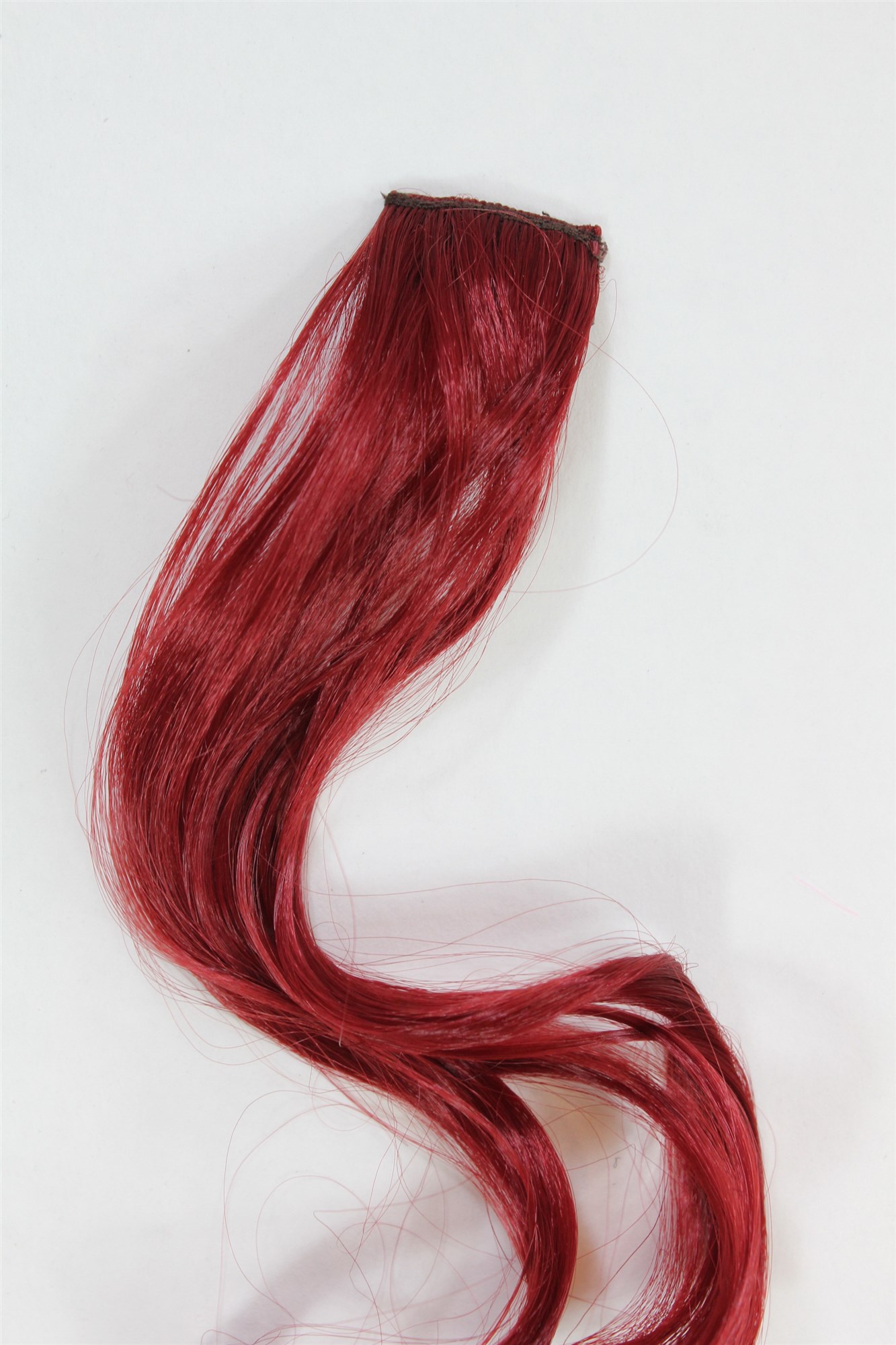 1 Clip Extension Strähne wellig 65 cm Kupferrot YZF-P1C25-T1557, Ansicht 2, WIG ME UP: Ihr Perücken Online Shop wellige Extensions Kupferrot 63 cm lang
