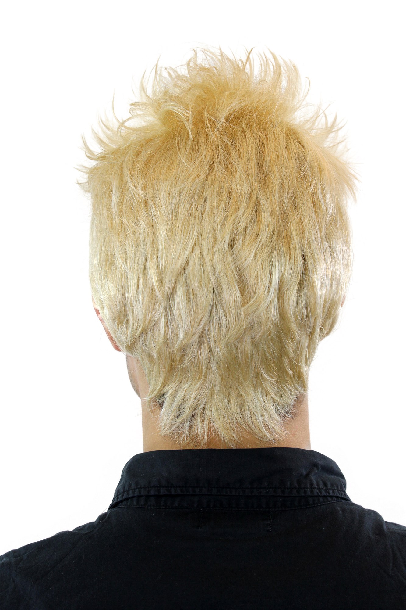 WIG ME UP ® GFW386-24A Lady  Wig short spikey backcombed 80s style hair blond, view 3, WIG ME UP: Your Perücken Online Shop Quality Wigs, Ladies, Blonde, wavy, short
