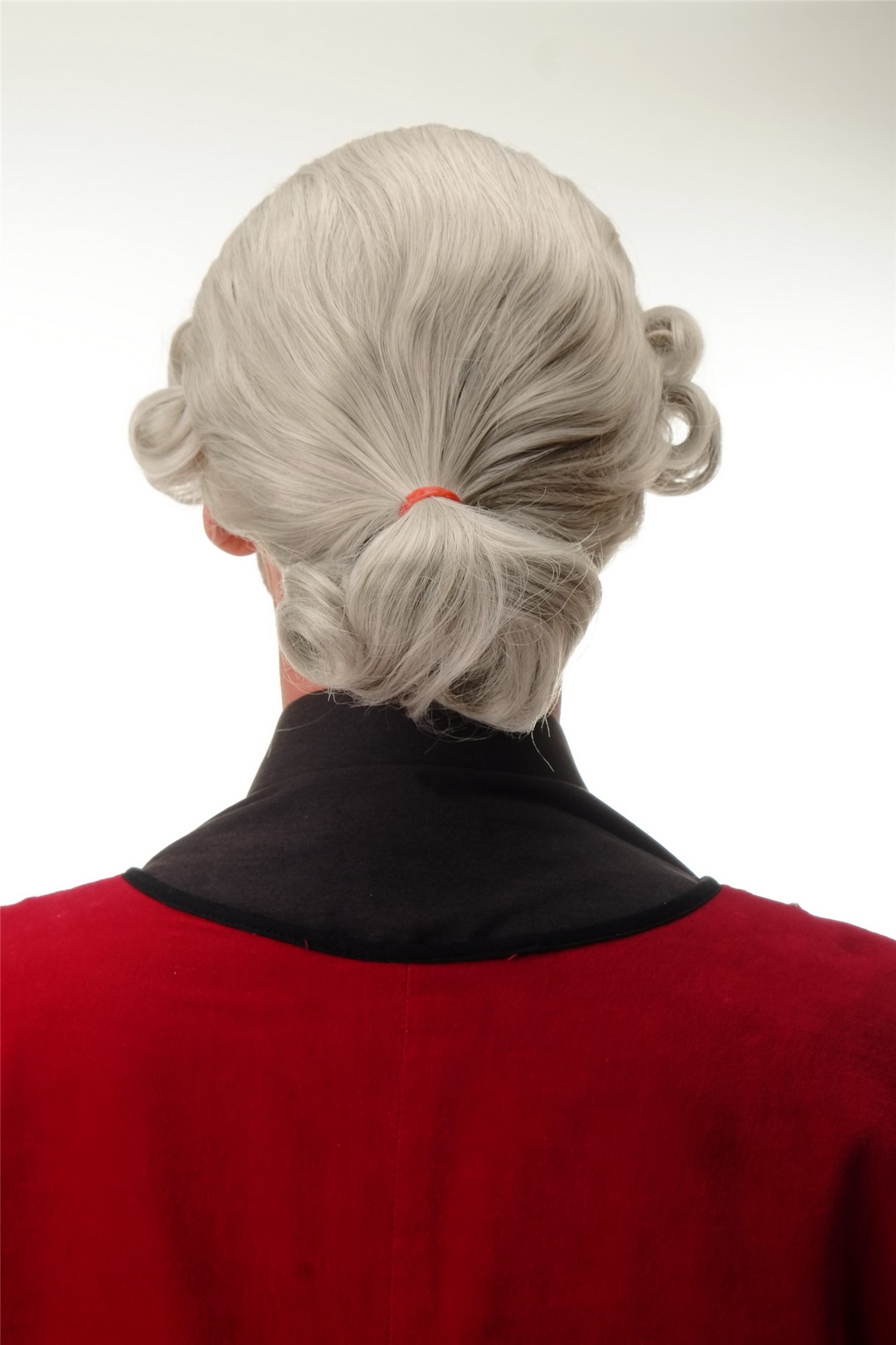 Men Man wig historic baroque lord noble duke king loight silver gray grey F2588, view 3, WIG ME UP: Your Perücken Online Shop Quality Wigs, Men, Grey, wavy, short