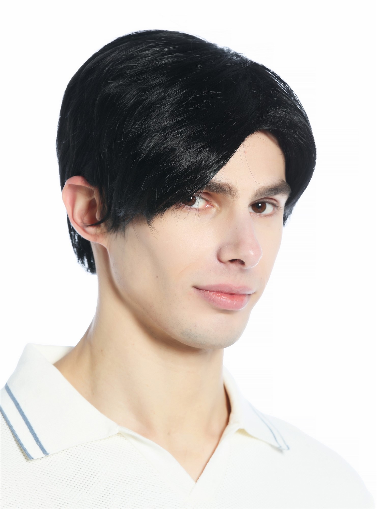 Quality Wigs, Men, Black, straight, short