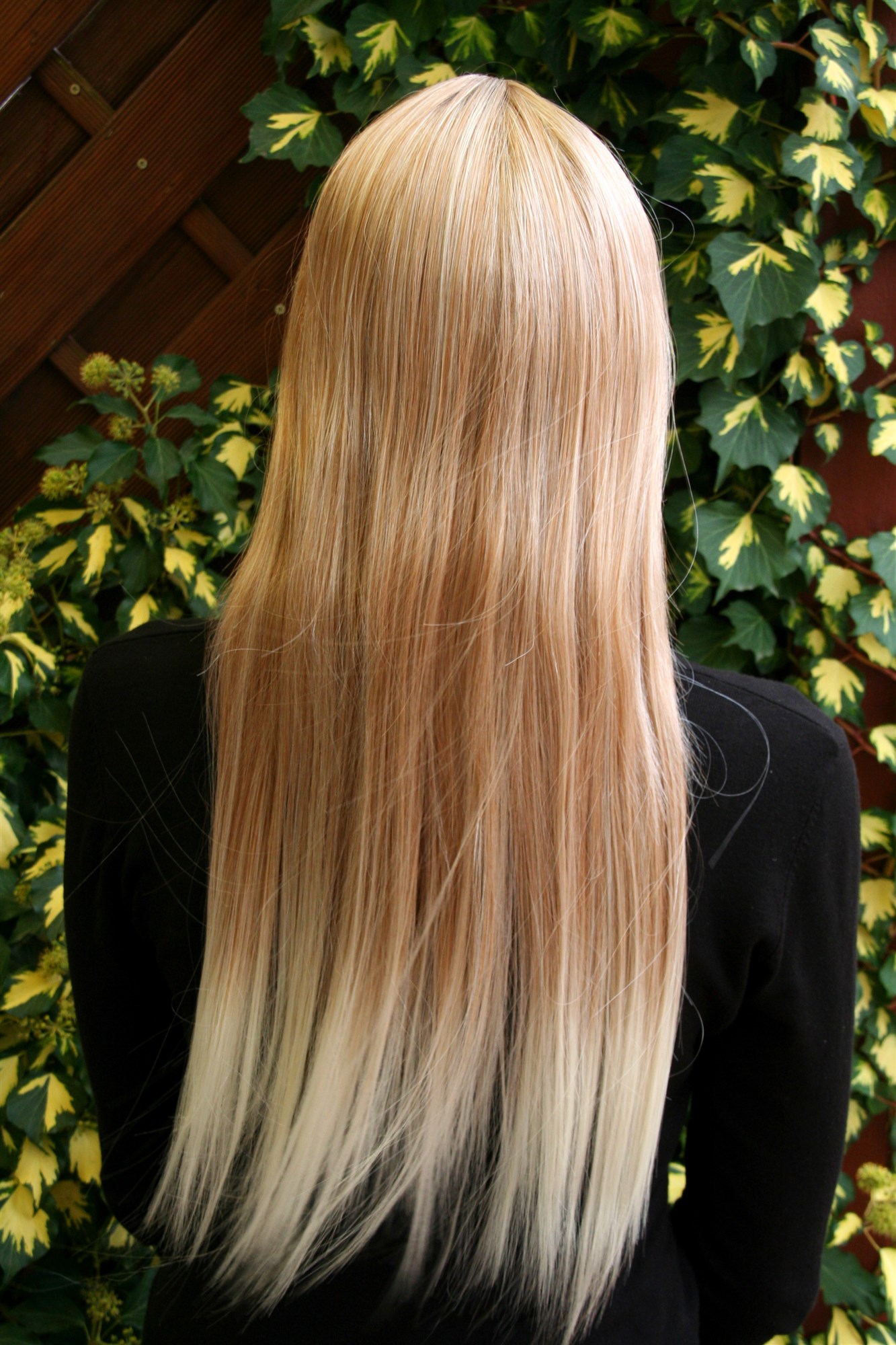 Quality Wigs, Ladies, strawberry blonde-platinum blonde mix, straight, long