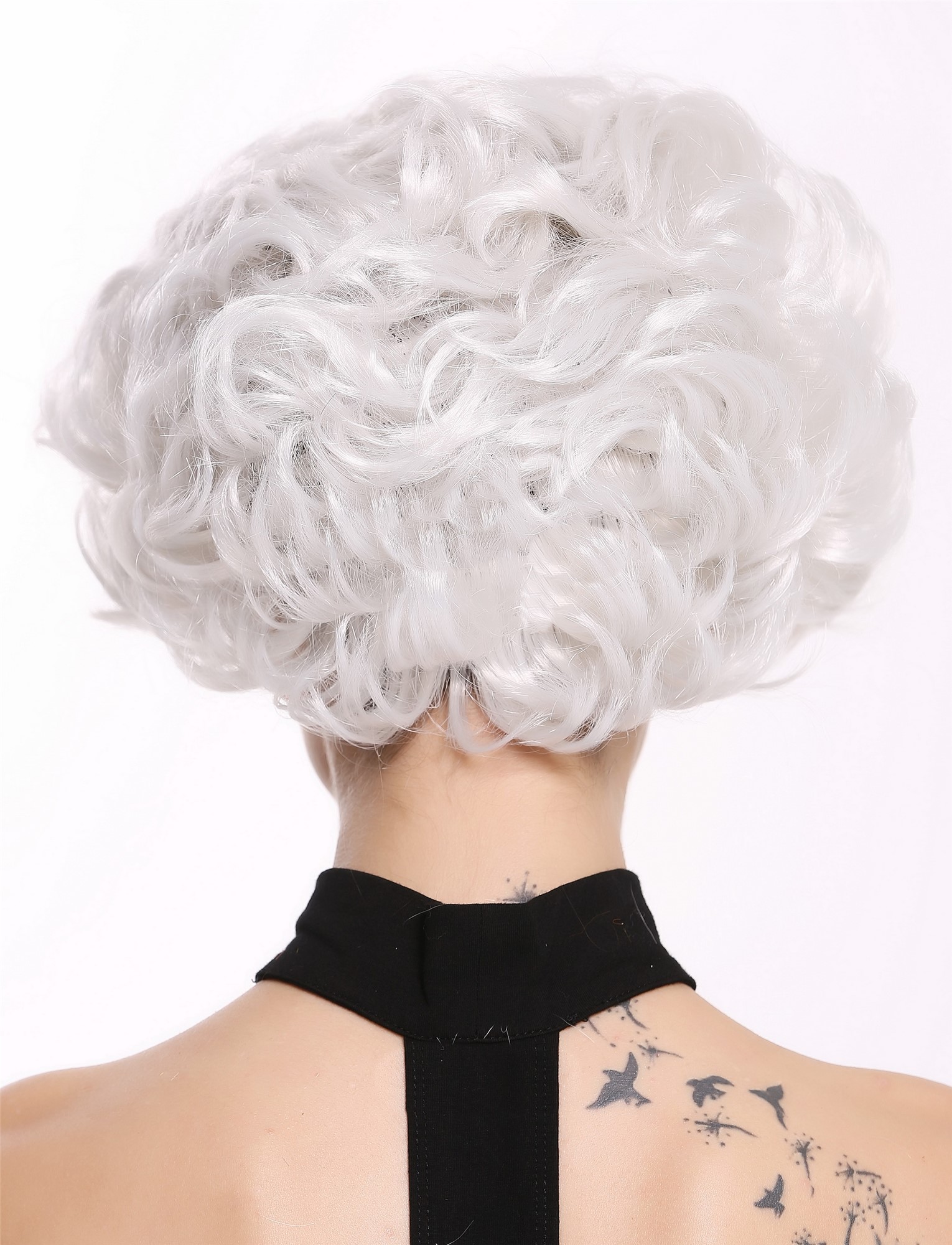 Party Wig, Ladies, Grey, wavy, short
