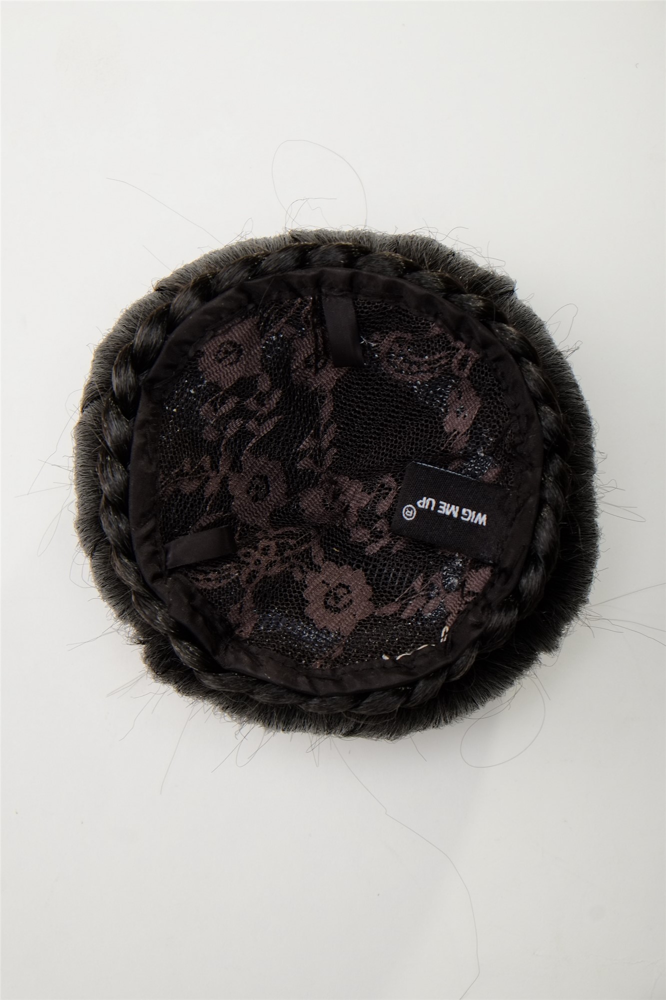 Dutt Haarknoten 50er 60er Schwarz N372-2, Ansicht 3, WIG ME UP: Ihr Perücken Online Shop glatter Dutt Haarteil Schwarzbraun