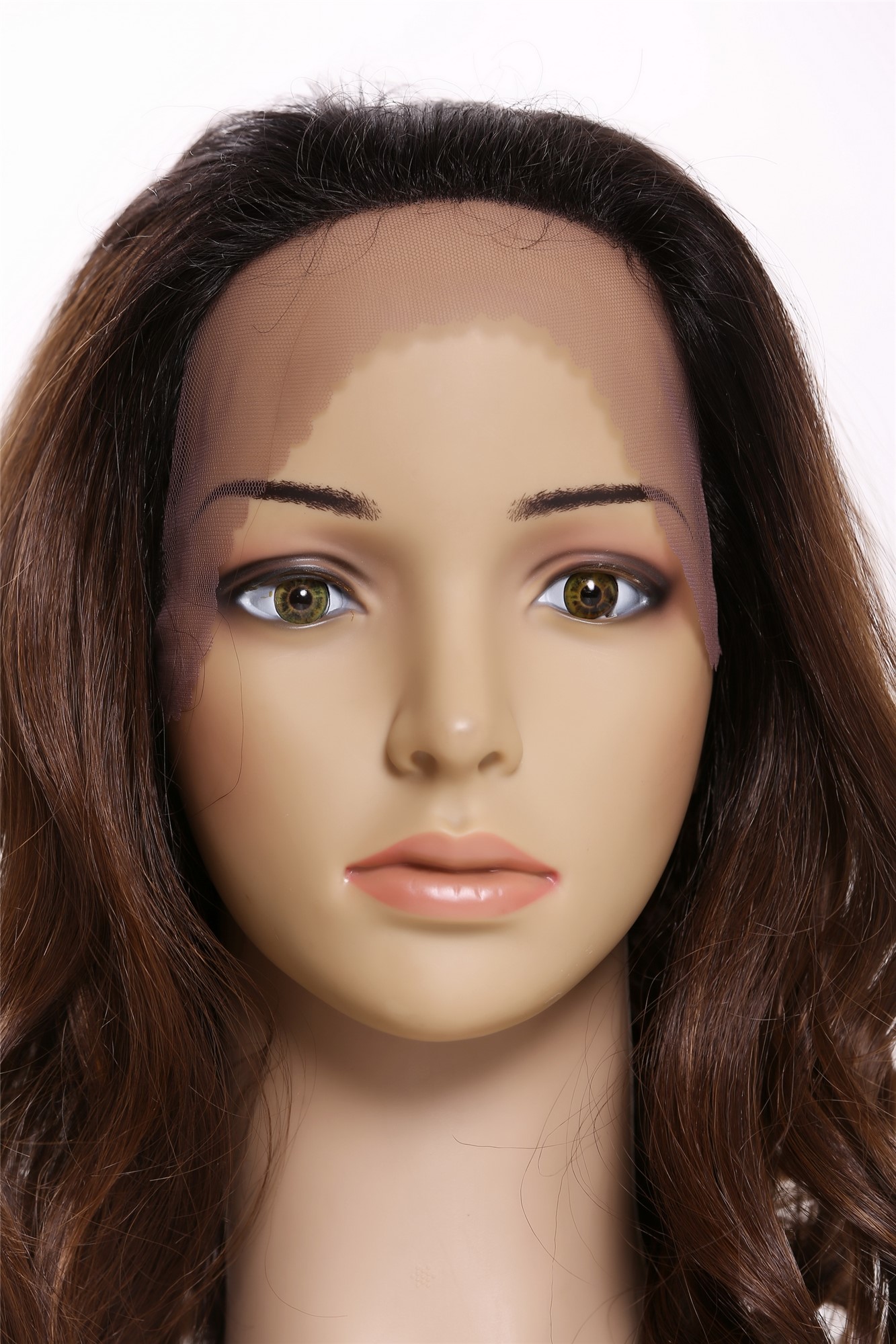 hochwertige Qualitätsperücken, Perücke Lace-Front Lang Gewellt Braun Kupfer Balayage RGF-5547-LF-OP2/430, Ansicht 7, WIG ME UP: Ihr Perücken Online Shop wellige Tressen-Perücke Schwarzbraun-Kuferrot-Mix lange Haare für Damen
