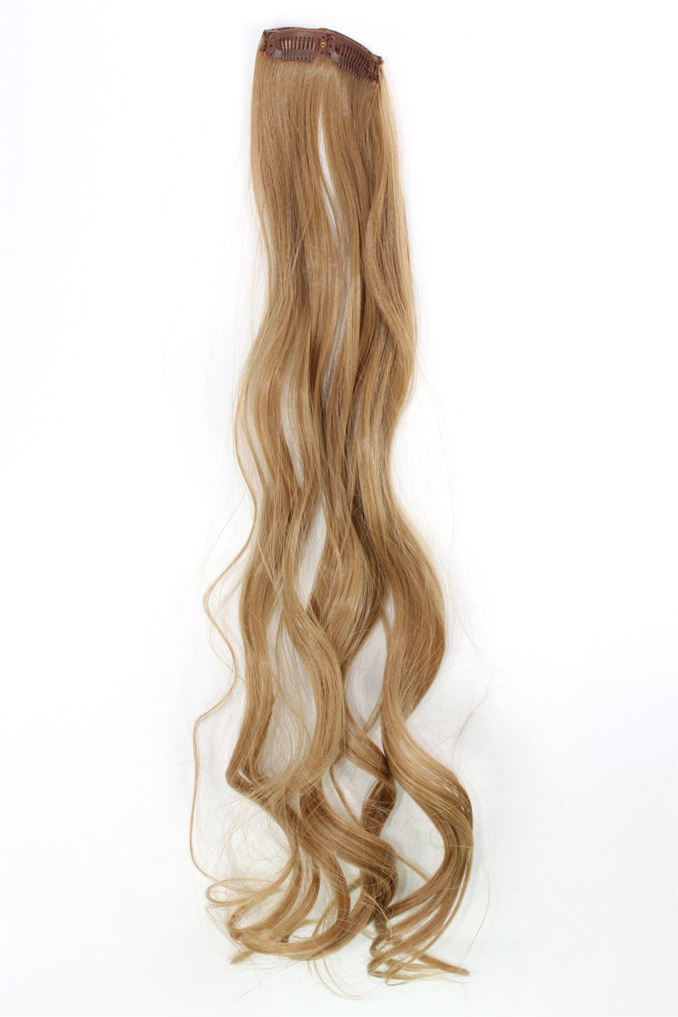 wellige Extensions Blond 63 cm lang