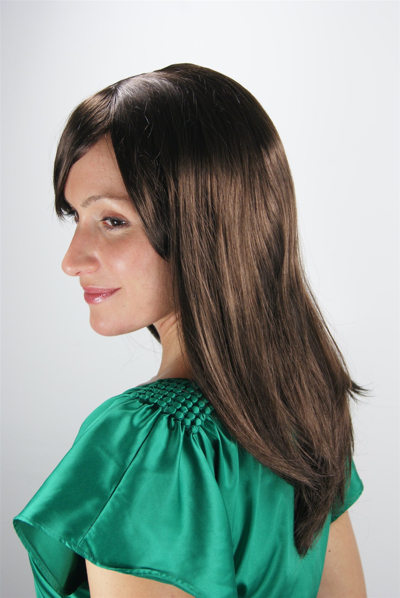 VERY CHIC Lady  Wig brunette BROWN STRAIGHT 3120-6 50 cm Peluca Parrucca, view 2, WIG ME UP: Your Perücken Online Shop Quality Wigs, Ladies, Brown, straight, long
