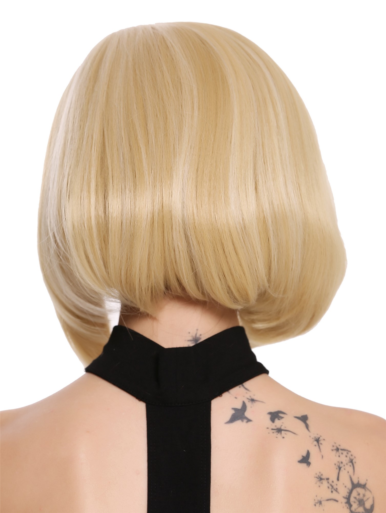 Lady Wig short Bob Longbob parting blond platinum highlights streaked ZM-1703, view 4, WIG ME UP: Your Perücken Online Shop Quality Wigs, Ladies, blond mix, straight, short