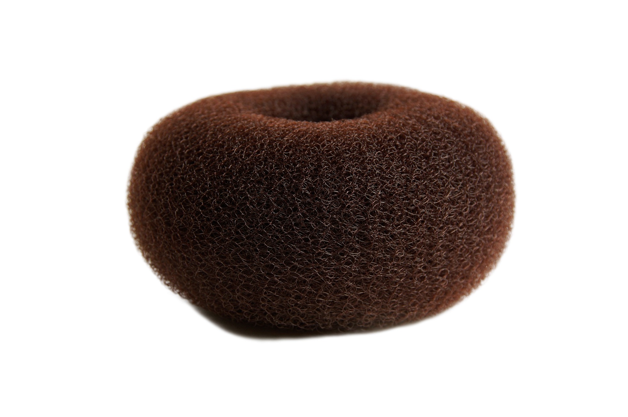 Duttkissen Kissen Dutt braun XL RH-046-15x7-brown, Vorderansicht, WIG ME UP: Ihr Perücken Online Shop Duttkissen braun sehr groß