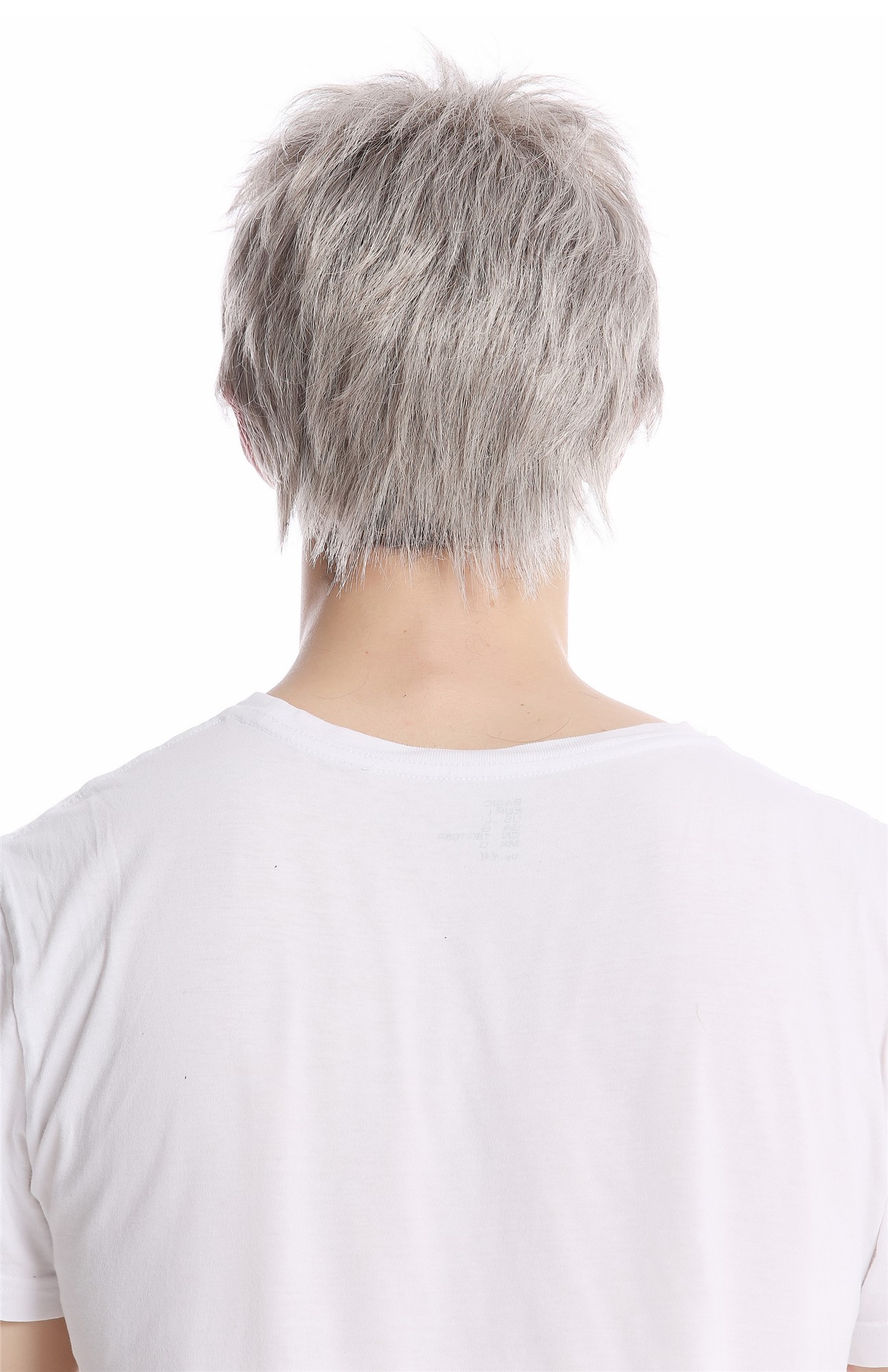 Quality Wigs, Men, Grey, wavy, short