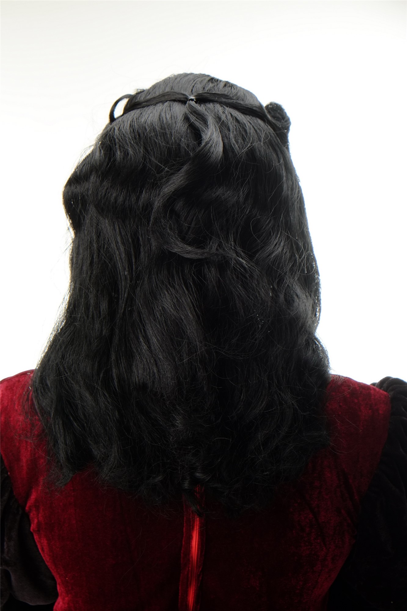 Party Wig, Ladies, Black, wavy, long