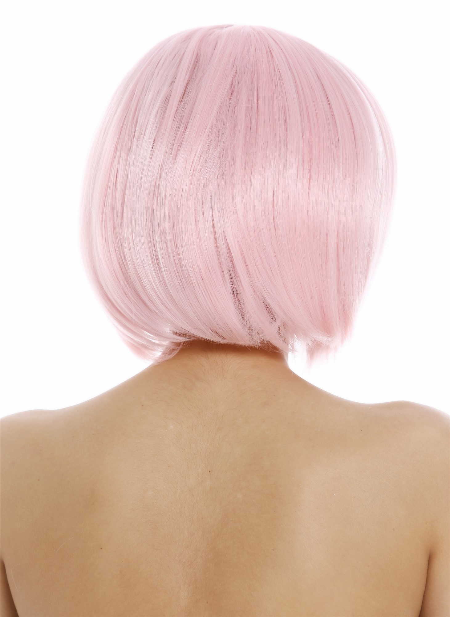 Quality Wigs, Ladies, light pink, straight, short