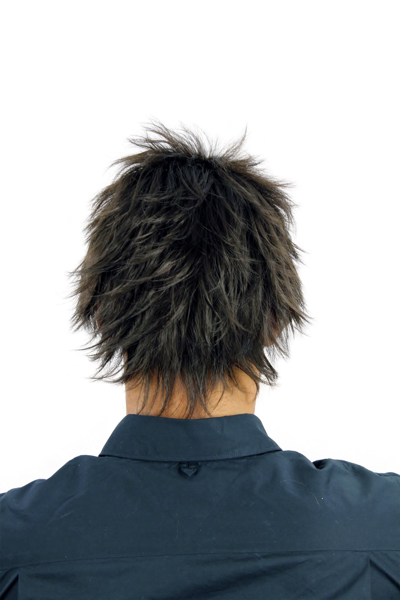 WL-2360-4 Men Gents  Wig WILD ONE juvenile youthful look short teased spiky dark brown, view 3, WIG ME UP: Your Perücken Online Shop Quality Wigs, Men, Brown, wavy, short
