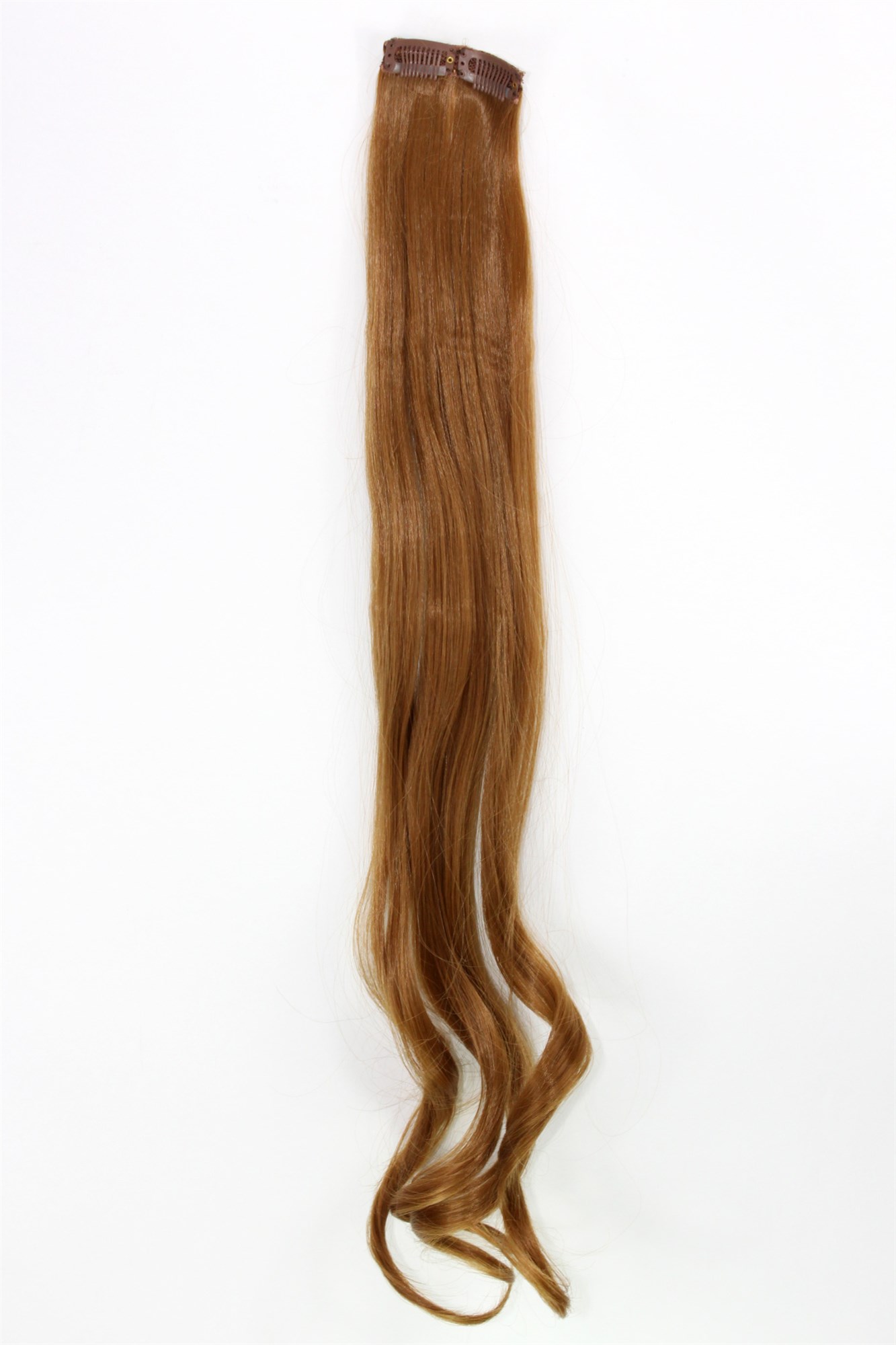 wellige Extensions Kupferblond 63 cm lang