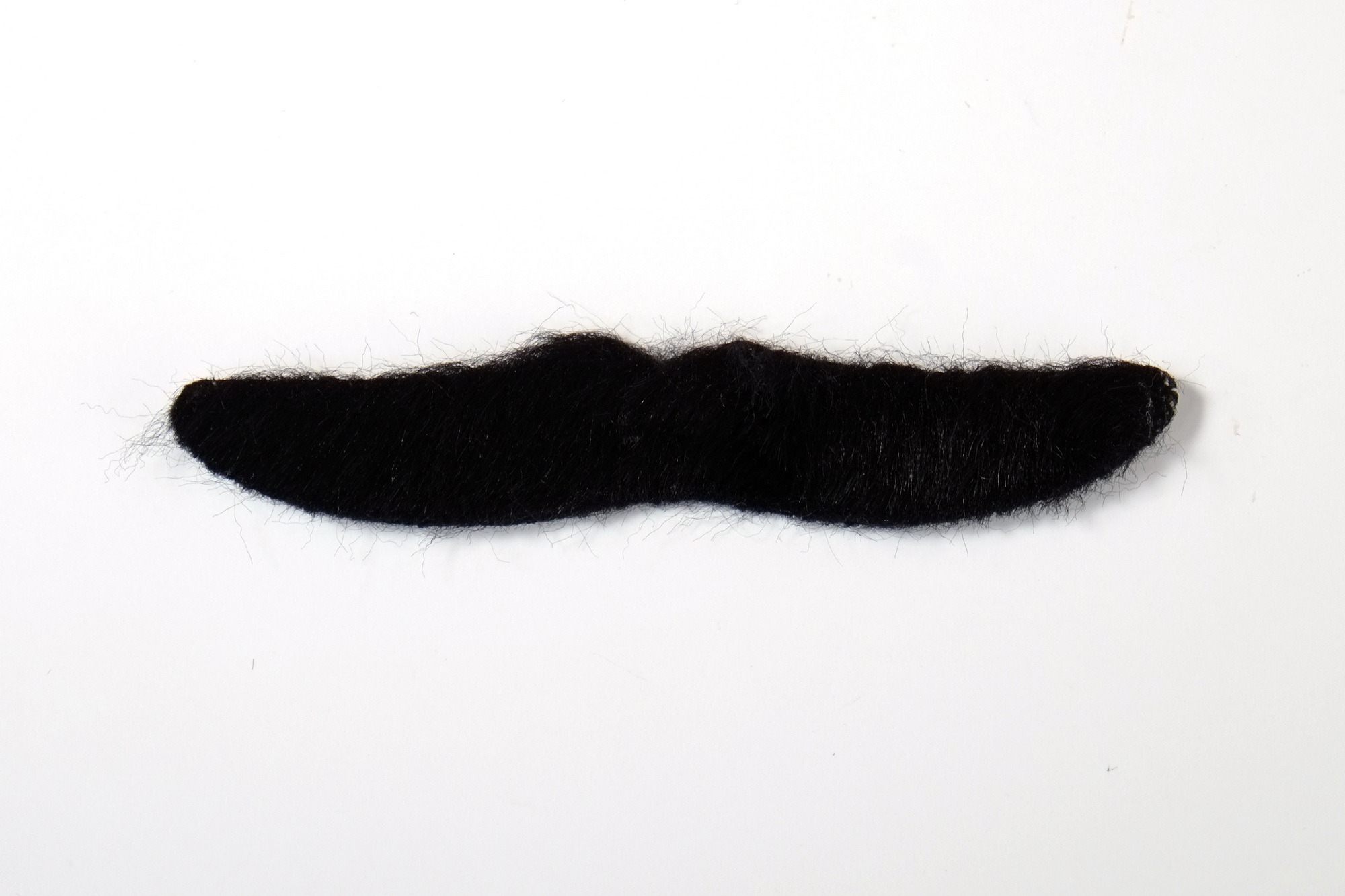 günstige Party Perücke, Bart Schnauzbart Schwarz Magier Zauberer MM-52, Ansicht 2, WIG ME UP: Ihr Perücken Online Shop Bart aus Kunsthaar schwarz