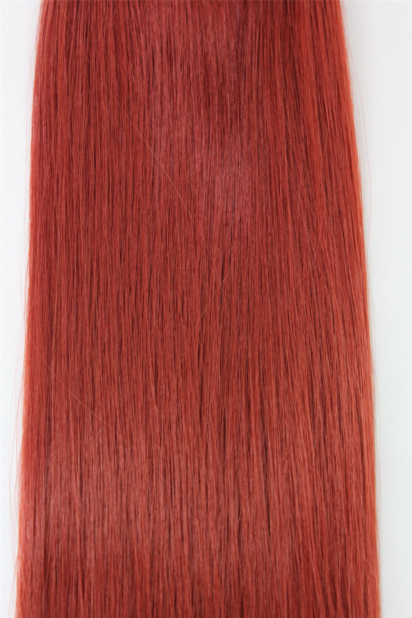 glatte Extensions Rot 40 cm lang