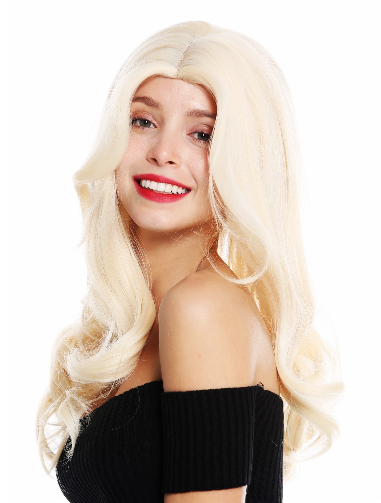 Quality Wigs, Ladies, light blonde, wavy, long