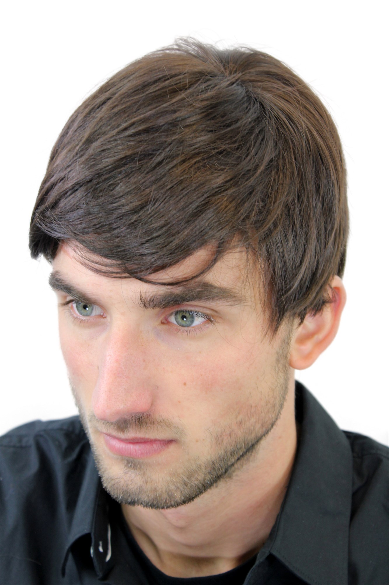 Men's WIG (for Men or Unisex) HIGH  synthetic short BROWN youthful young look GFW994-6 Man, view 4, WIG ME UP: Your Perücken Online Shop Quality Wigs, Men, Brown, straight, short