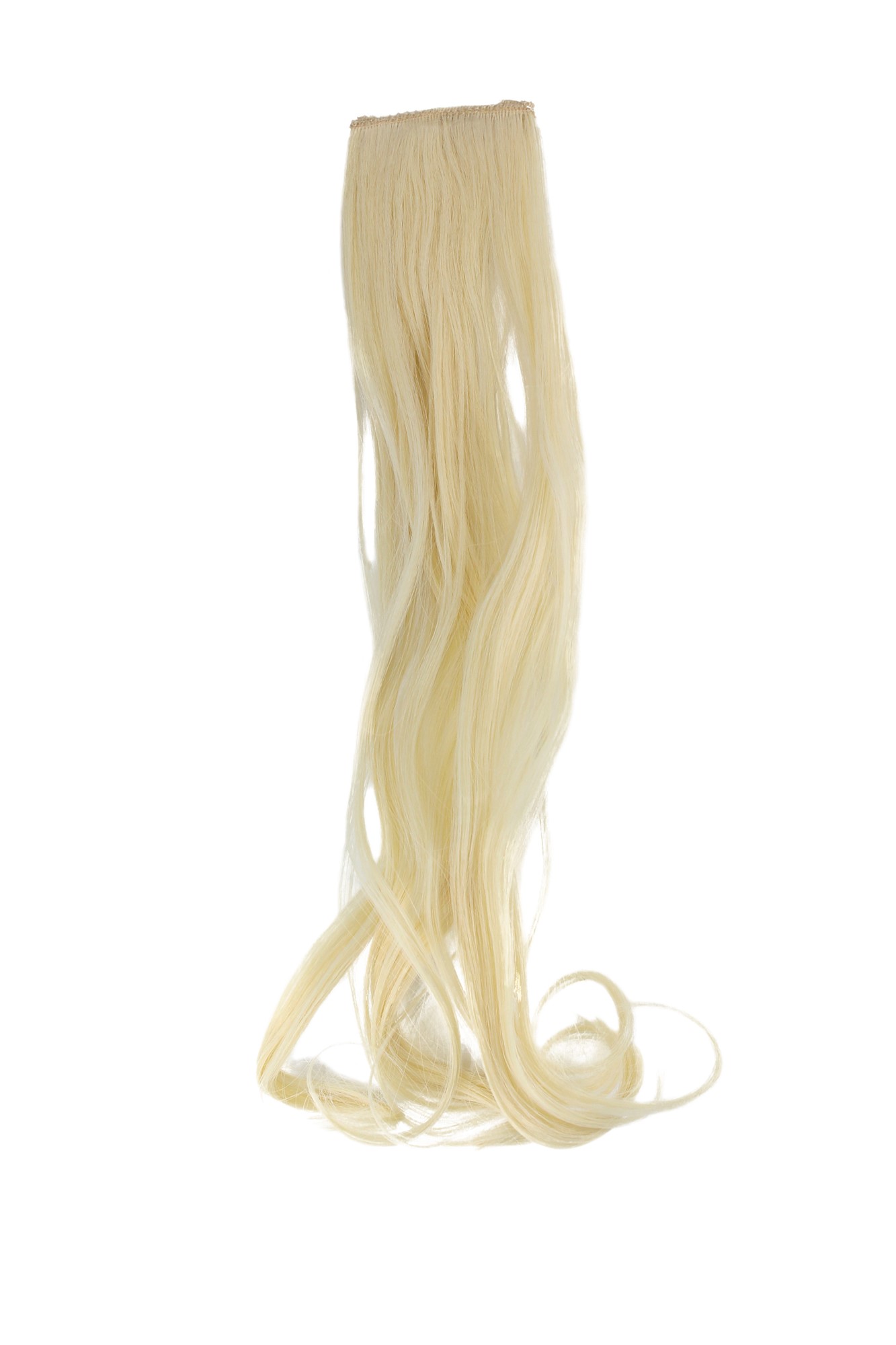 wellige Extensions Lichtblond 45 cm lang