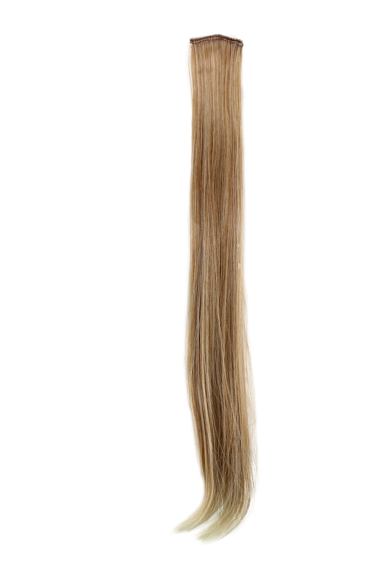 glatte Extensions Kupfer-Hell-Blond-Mix 63 cm lang