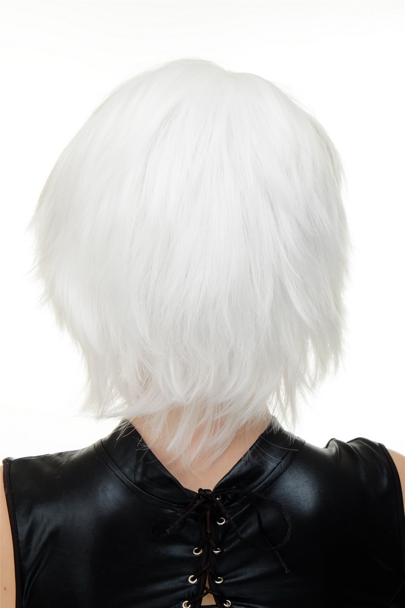 Quality Wigs, Ladies, blossom white, straight, short