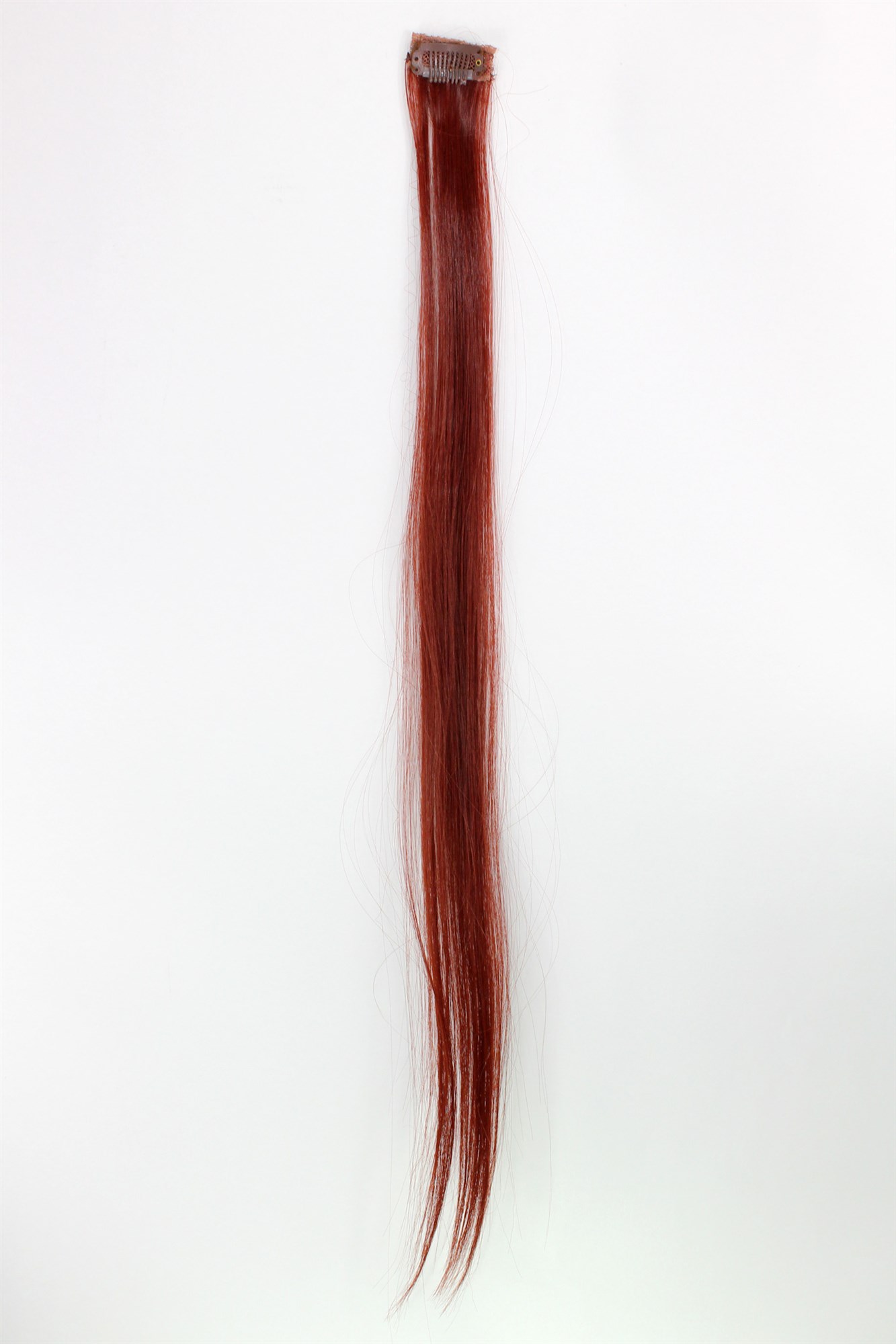 glatte Extensions Rot 63 cm lang