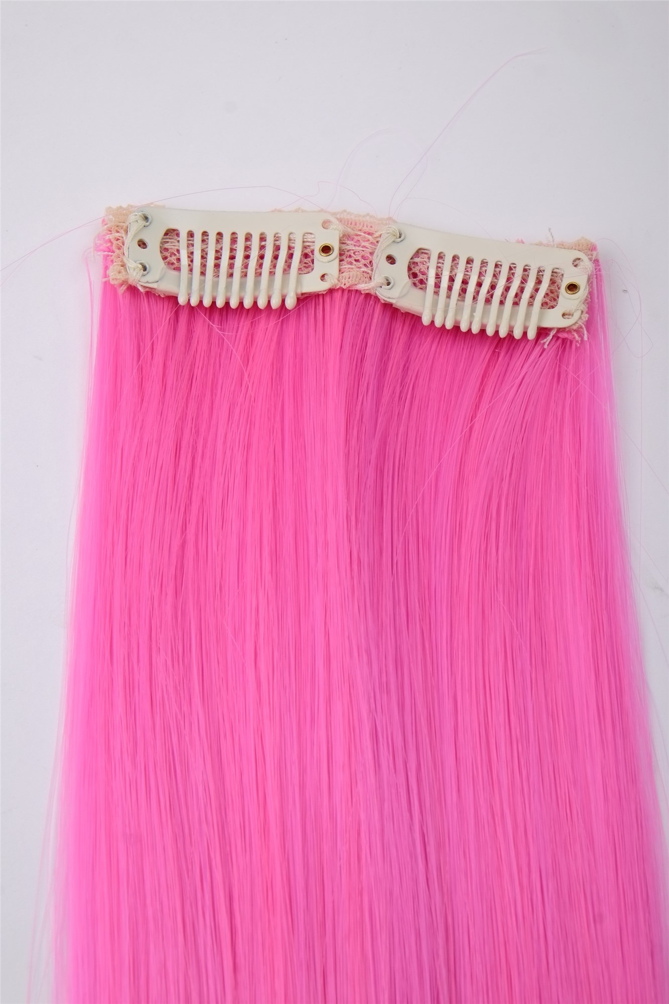 glatte Extensions Pink-Mix 45 cm lang