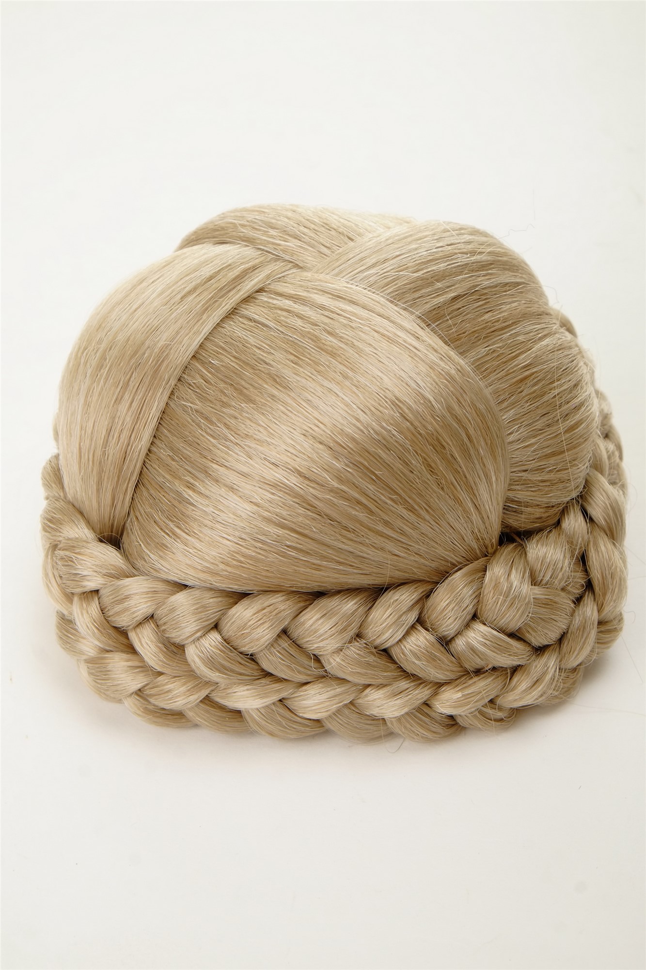 Dutt Haarteil geflochten Haarknoten Hell-Aschblond N796-22, Ansicht 3, WIG ME UP: Ihr Perücken Online Shop geflochtener Dutt Haarteil Hell-Aschblond