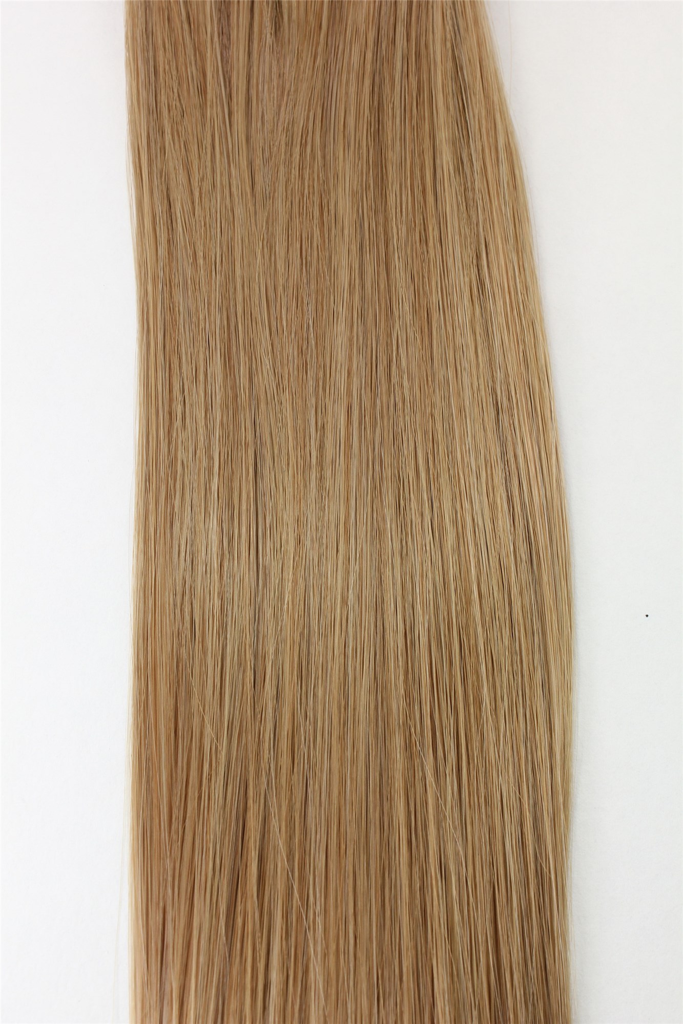 glatte Extensions Aschblond 40 cm lang