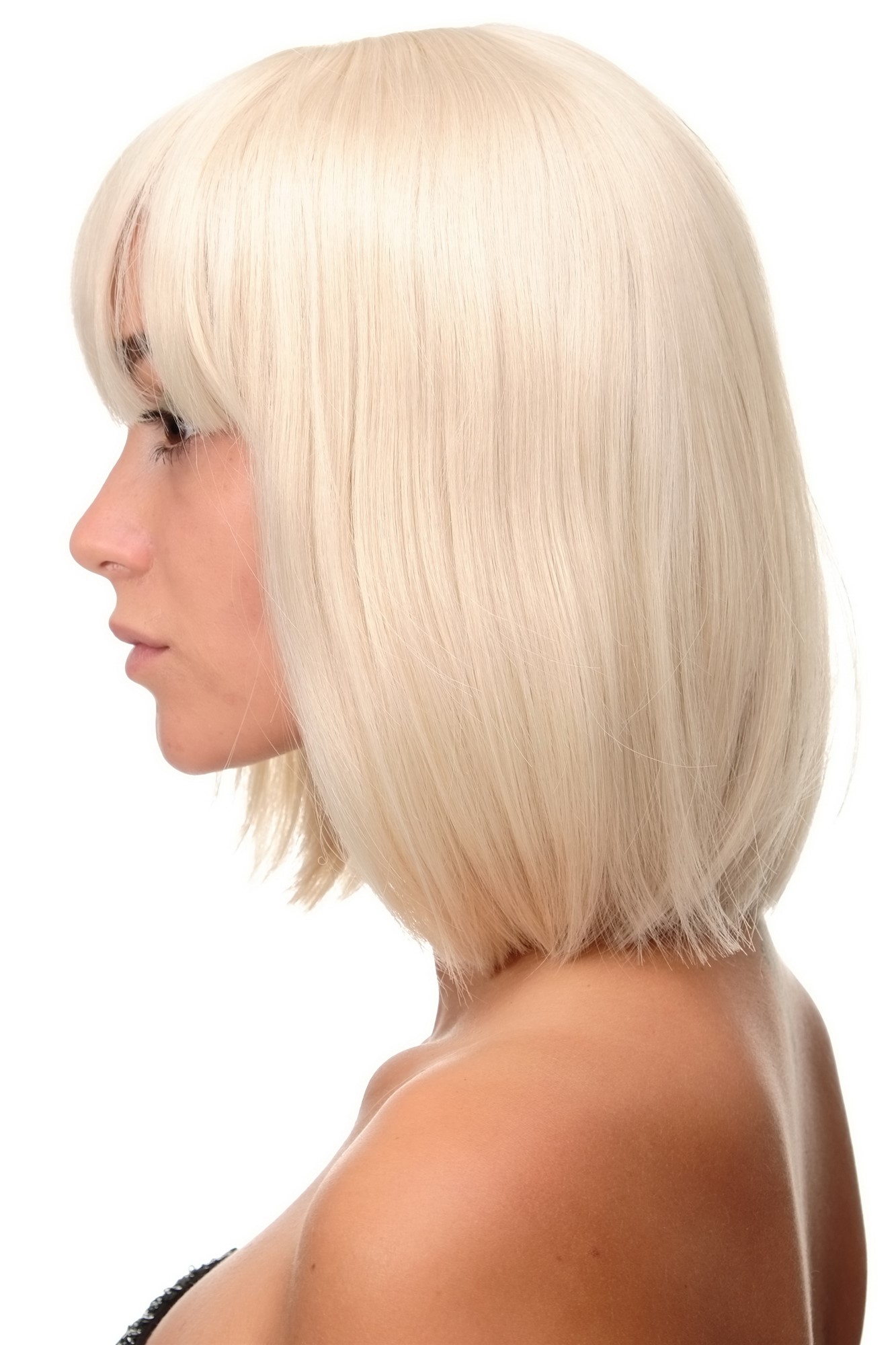 Quality Wigs, Ladies, blond mix, straight, short