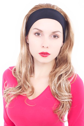 Perücke blond wetlook Stirnband GFW947H-27H613 Perücke blond wetlook Stirnband GFW947H-27H613