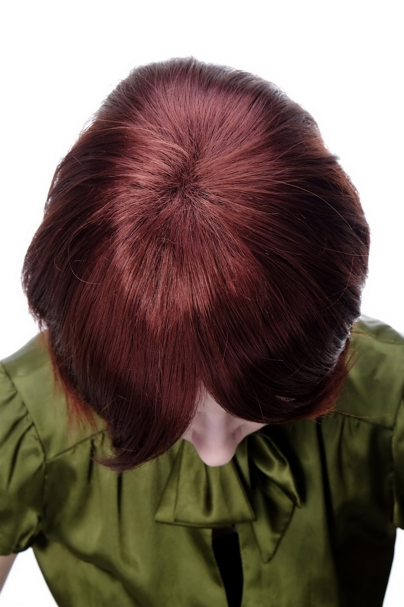 Lady women w ig short coy & naugthy auburn reddish browbn cute side parting 1109, view 5, WIG ME UP: Your Perücken Online Shop Quality Wigs, Ladies, rust brown, straight, short