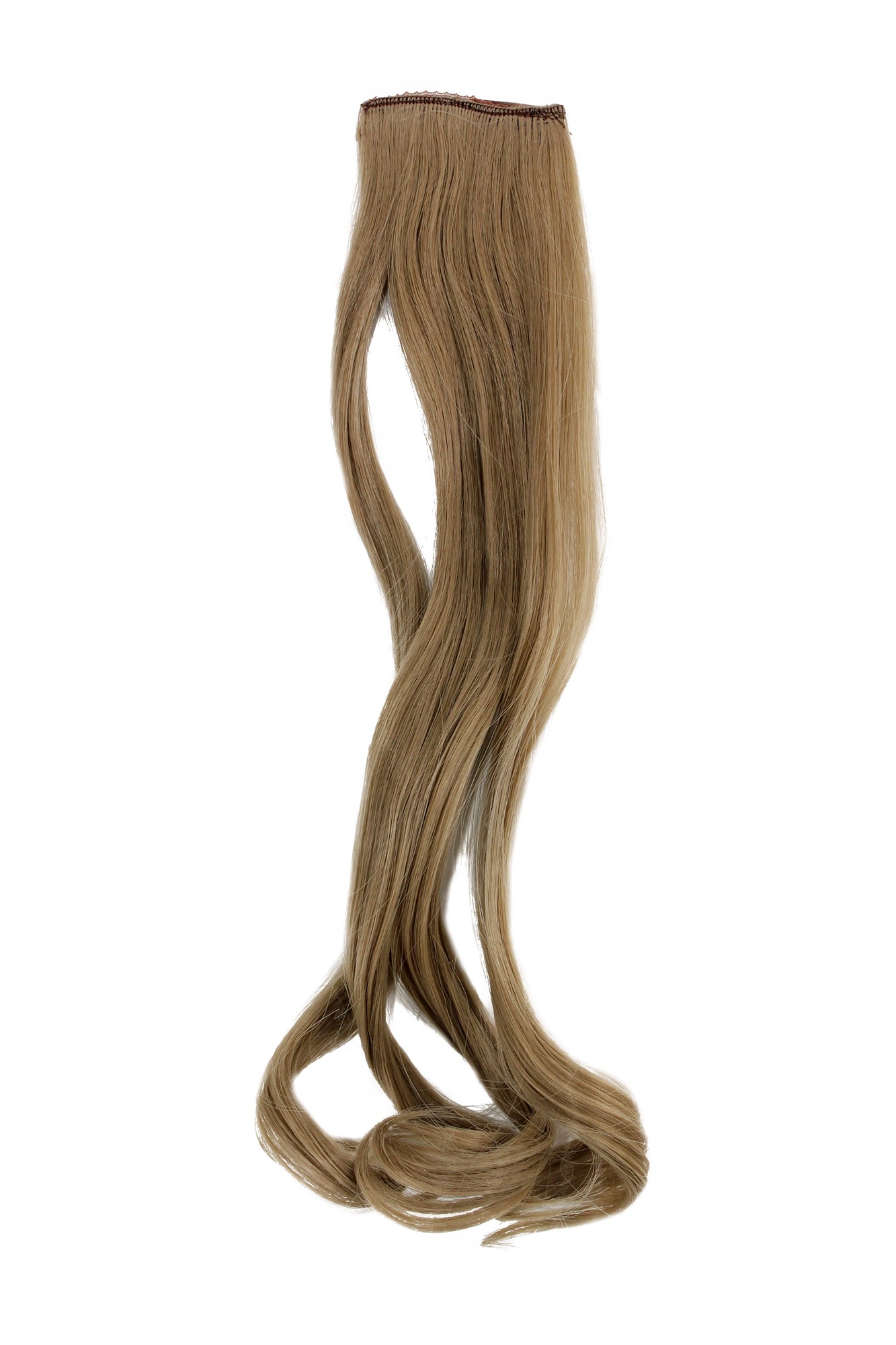 wellige Extensions Aschblond 45 cm lang