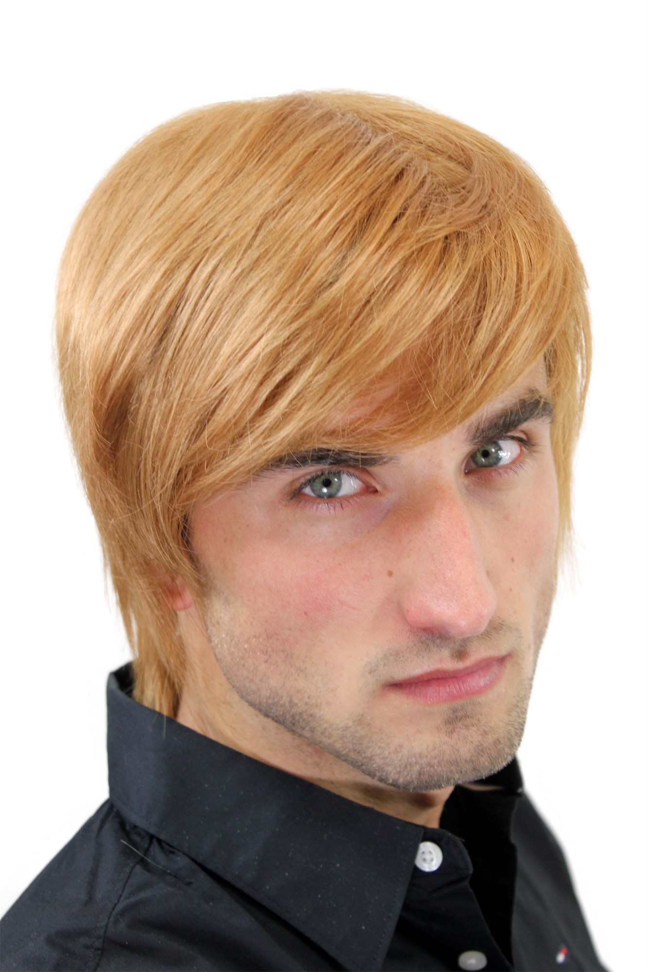 Quality Wigs, Men, Blonde, straight, short