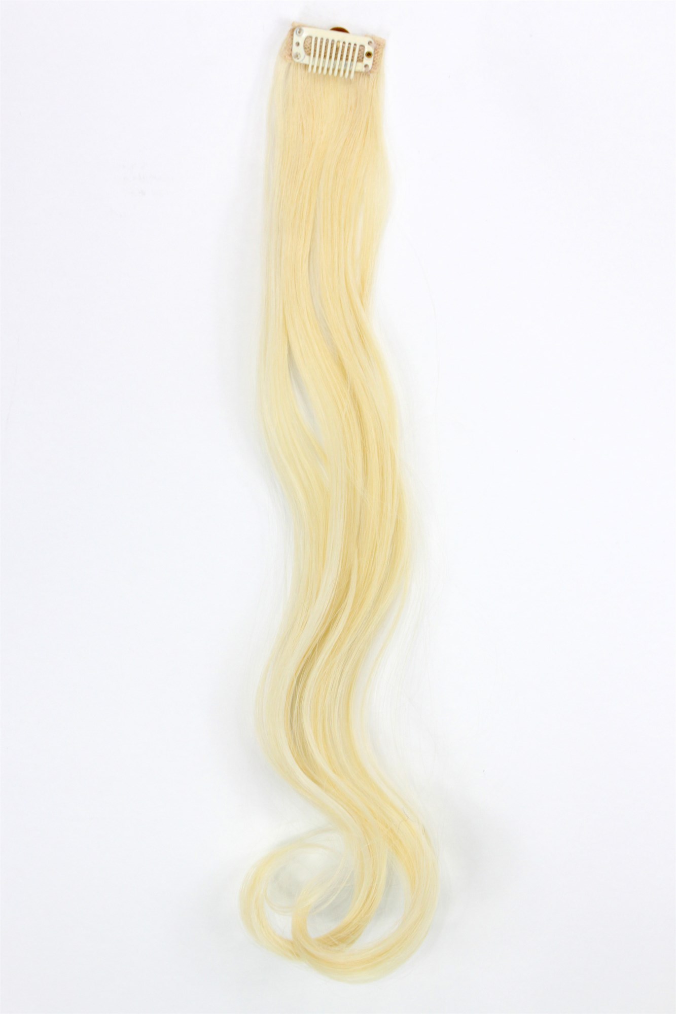 wellige Extensions Hellblond 45 cm lang