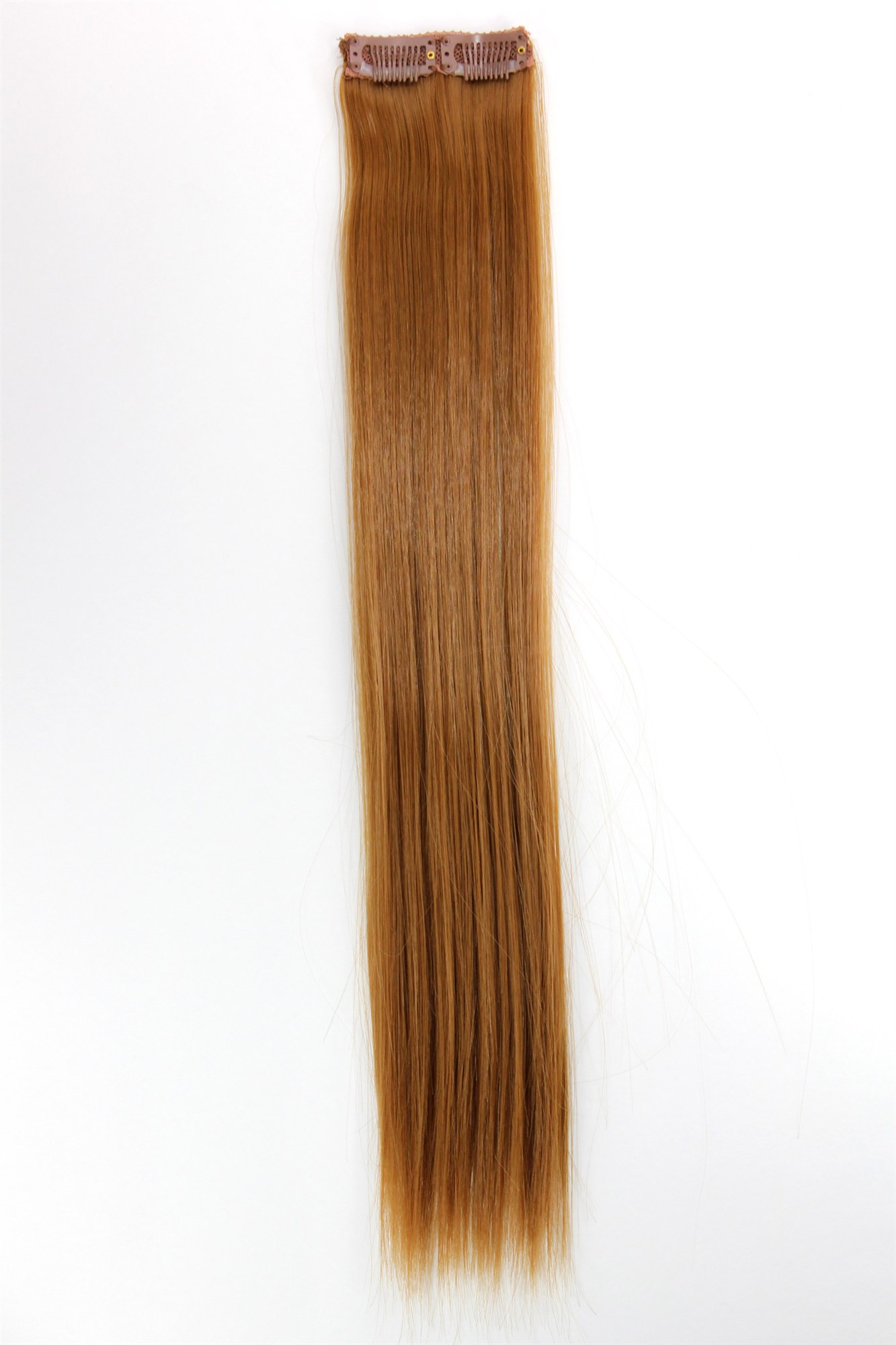 glatte Extensions Kupferblond 45 cm lang