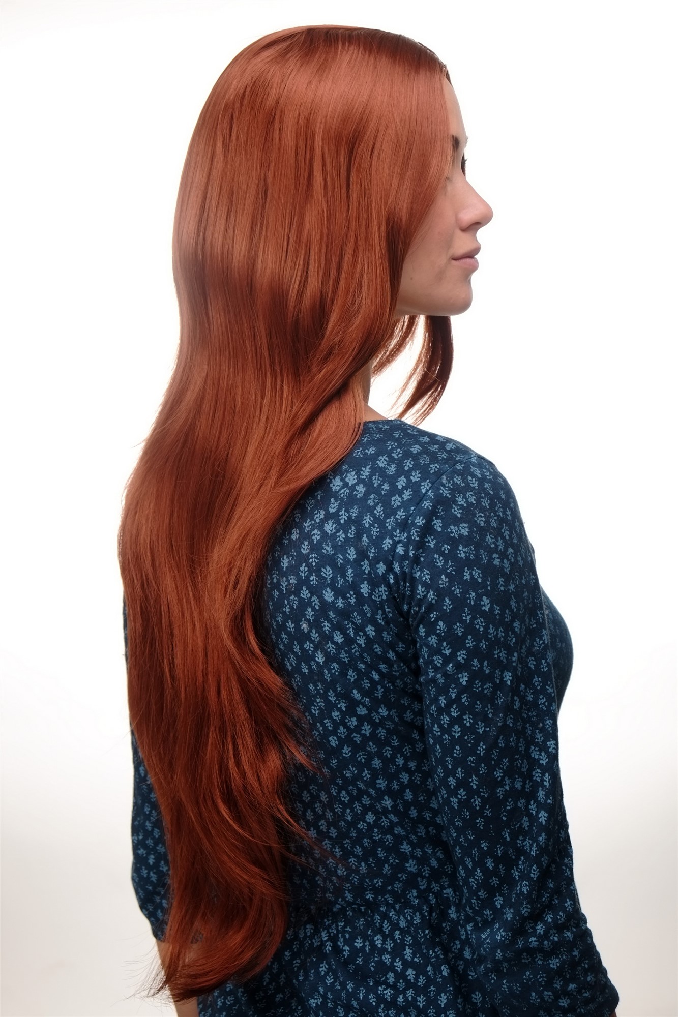 Quality Wigs, Ladies, copper, straight, very long