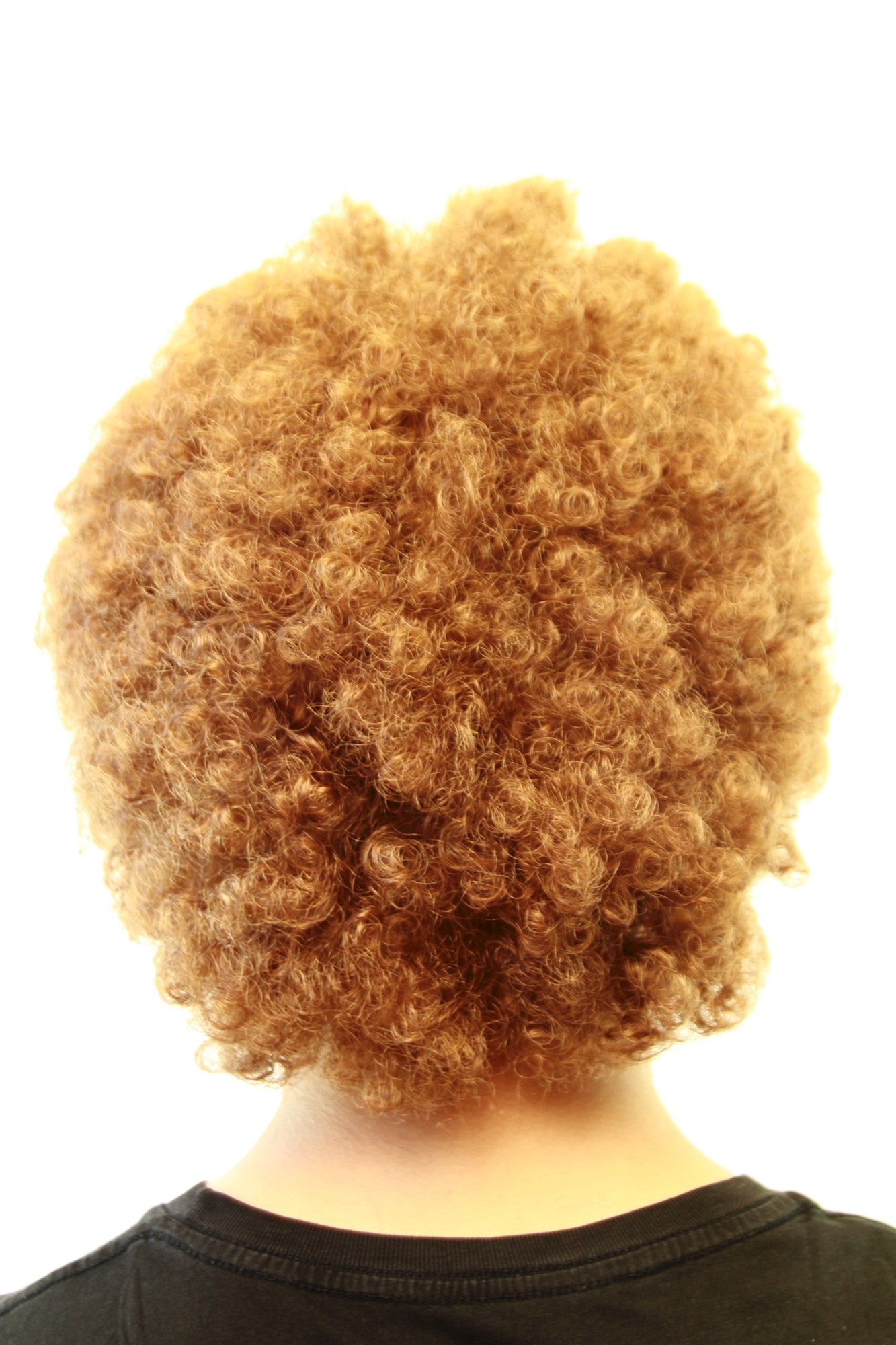 Men's WIG (for Men or Unisex) HIGH  synthetic fiber Afro Style kinky CURLS curly light BROWN, view 4, WIG ME UP: Your Perücken Online Shop Quality Wigs, Men, red-brown, copper, light chestnut, curled, short