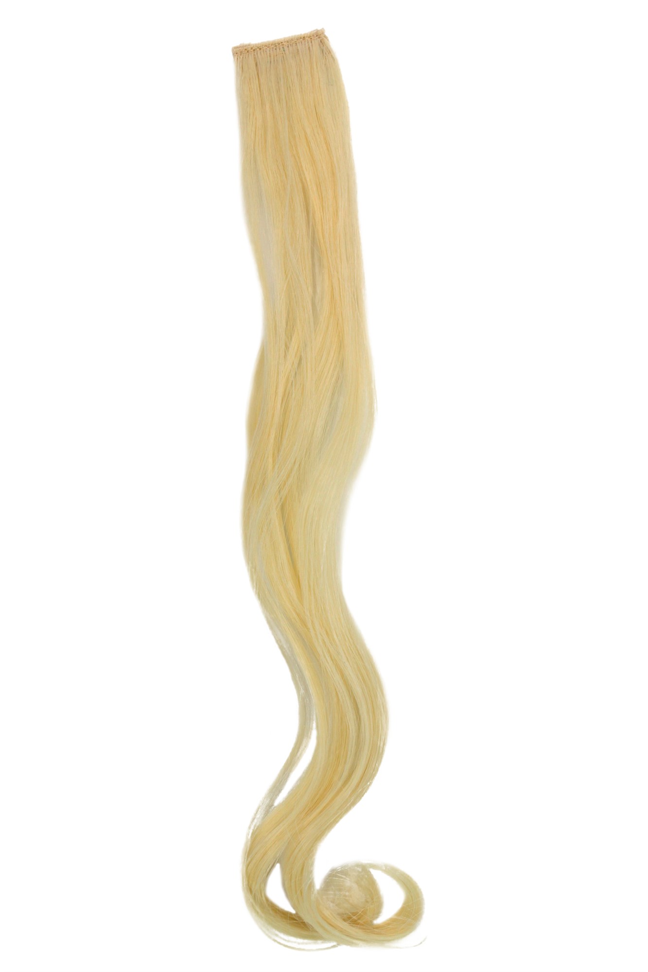 wellige Extensions Hellblond 45 cm lang