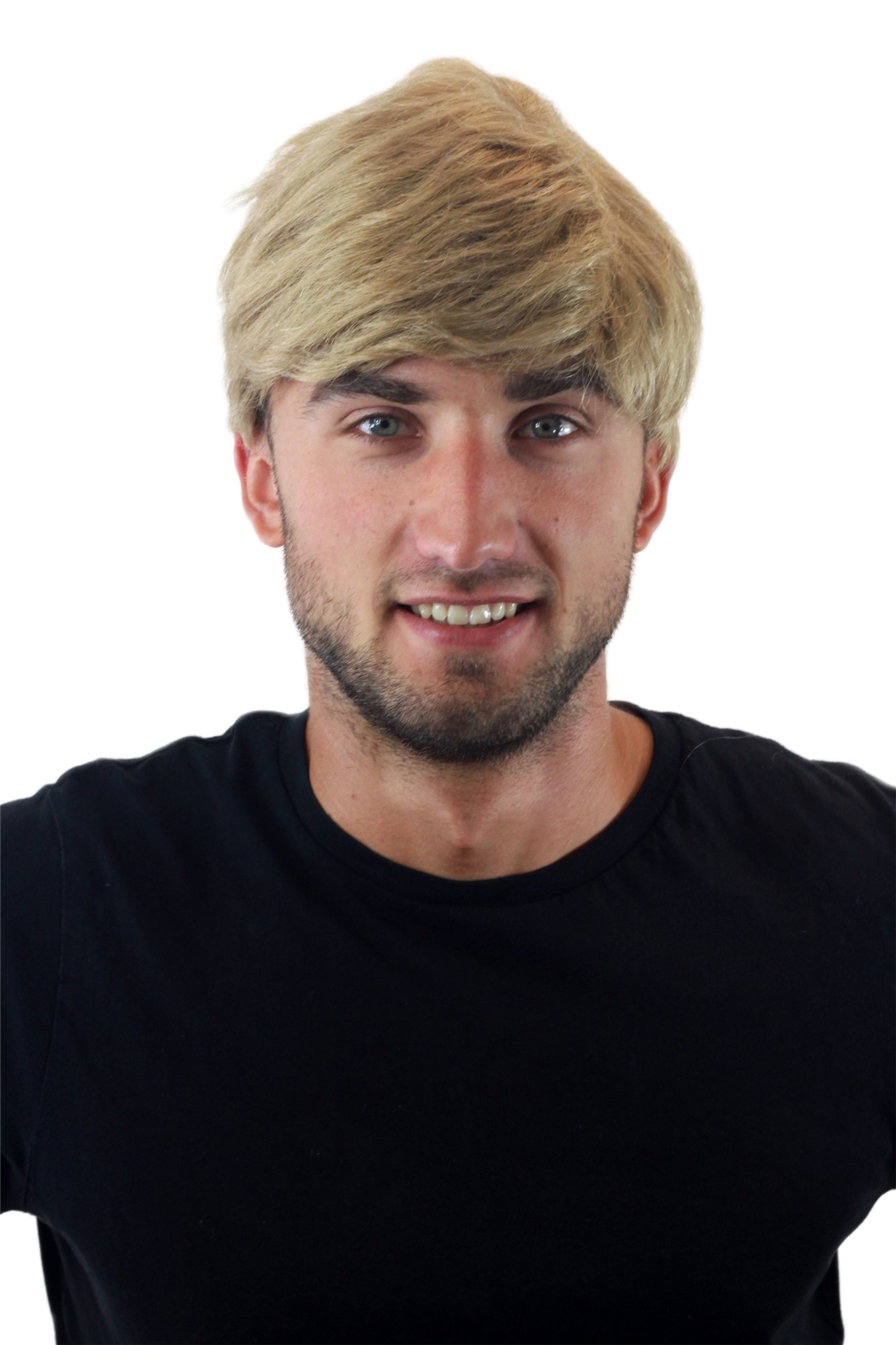 Quality Wigs, Men, dark blonde, straight, short