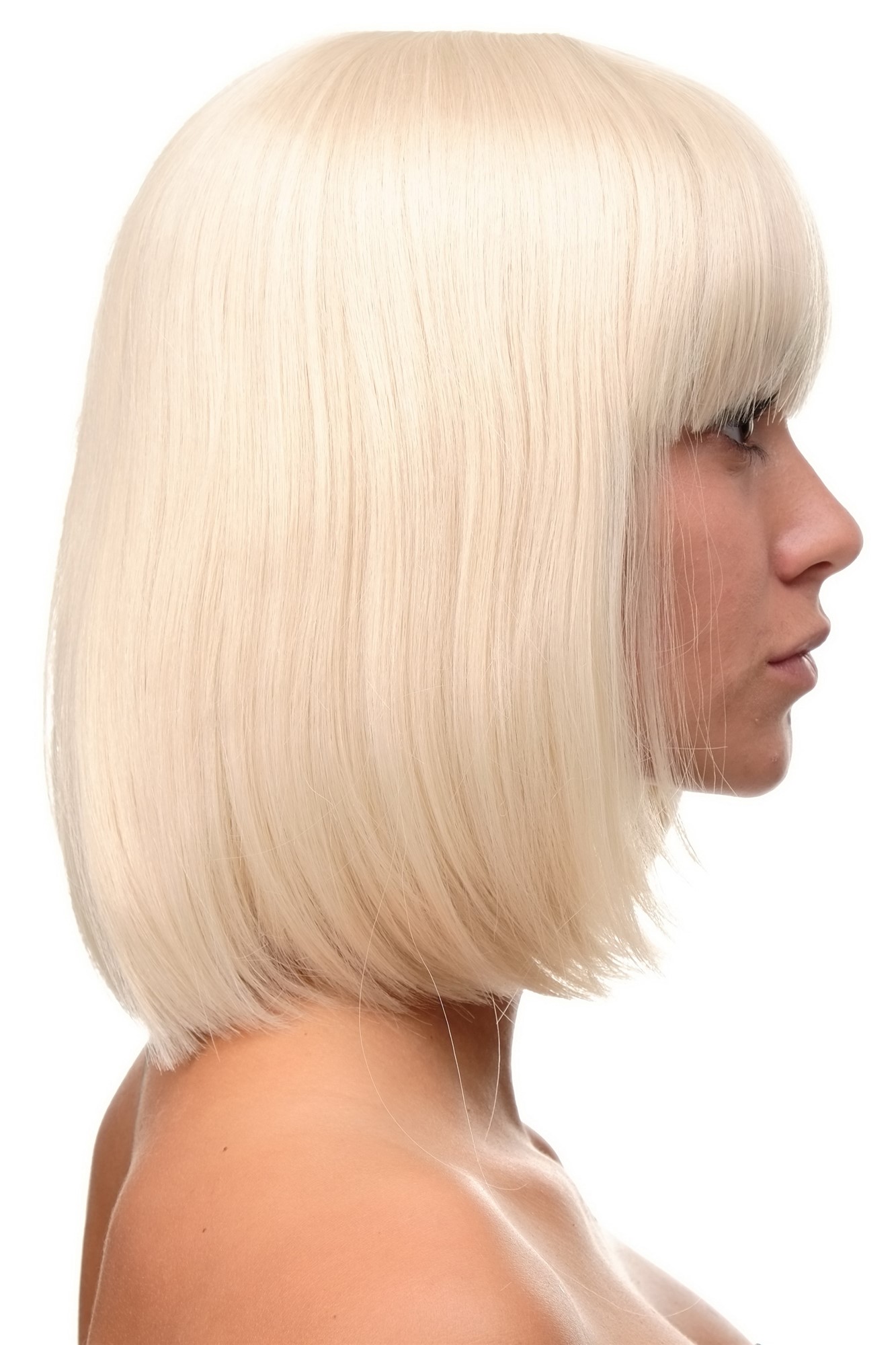 Quality Wigs, Ladies, blond mix, straight, short