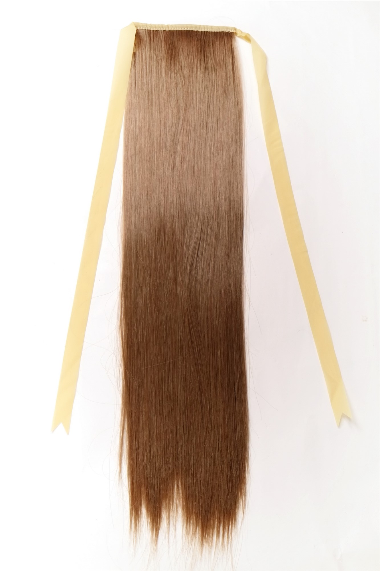hochwertiges Haarteil glatt lang Befestigung mit Bändchen & Klammer Honigblond C9429-15, Ansicht 3, WIG ME UP: Ihr Perücken Online Shop glattes Zopf-Haarteil Honigblond 60 cm lang