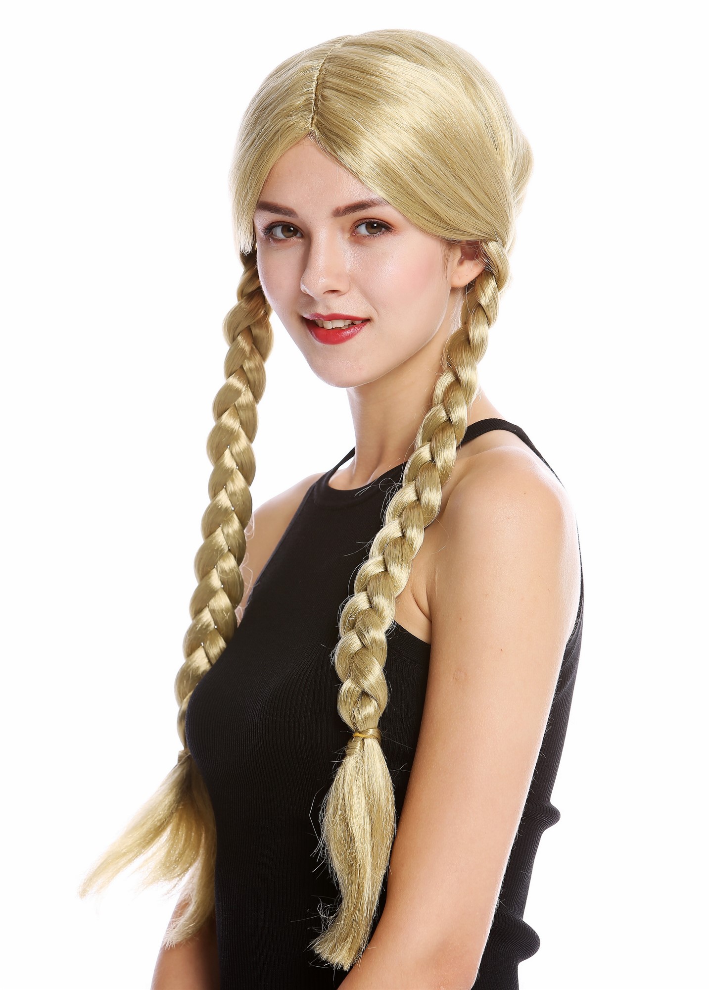 Party Wig, Ladies, Blonde, Braided, long