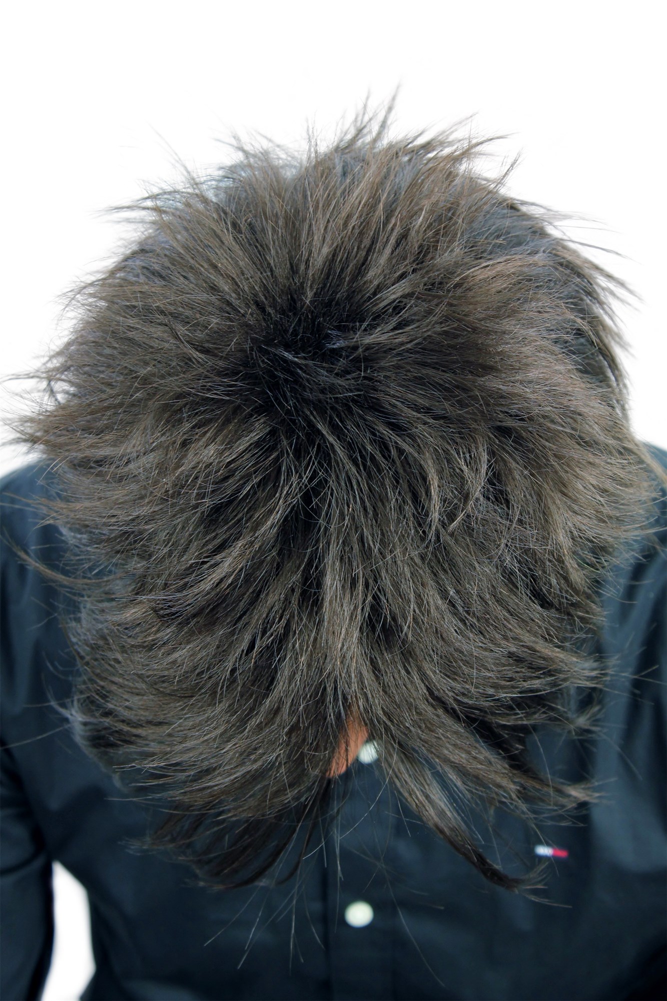 WL-2360-4 Men Gents  Wig WILD ONE juvenile youthful look short teased spiky dark brown, view 6, WIG ME UP: Your Perücken Online Shop Quality Wigs, Men, Brown, wavy, short