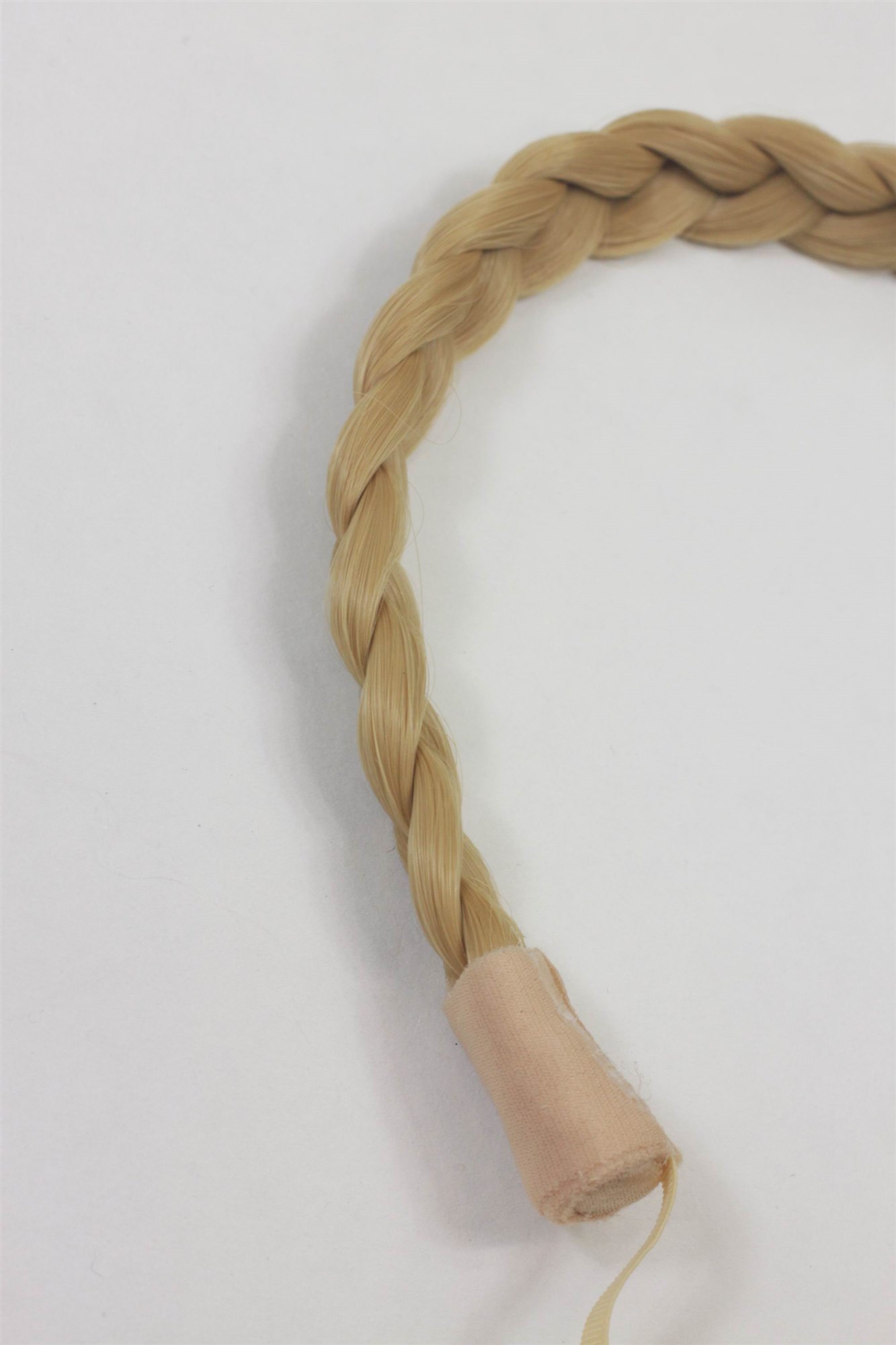 Haarreifen geflochten Blond 35 cm