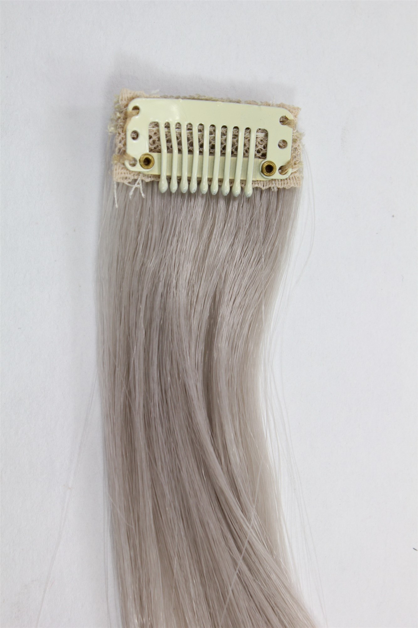 wellige Extensions Aschblond 45 cm lang