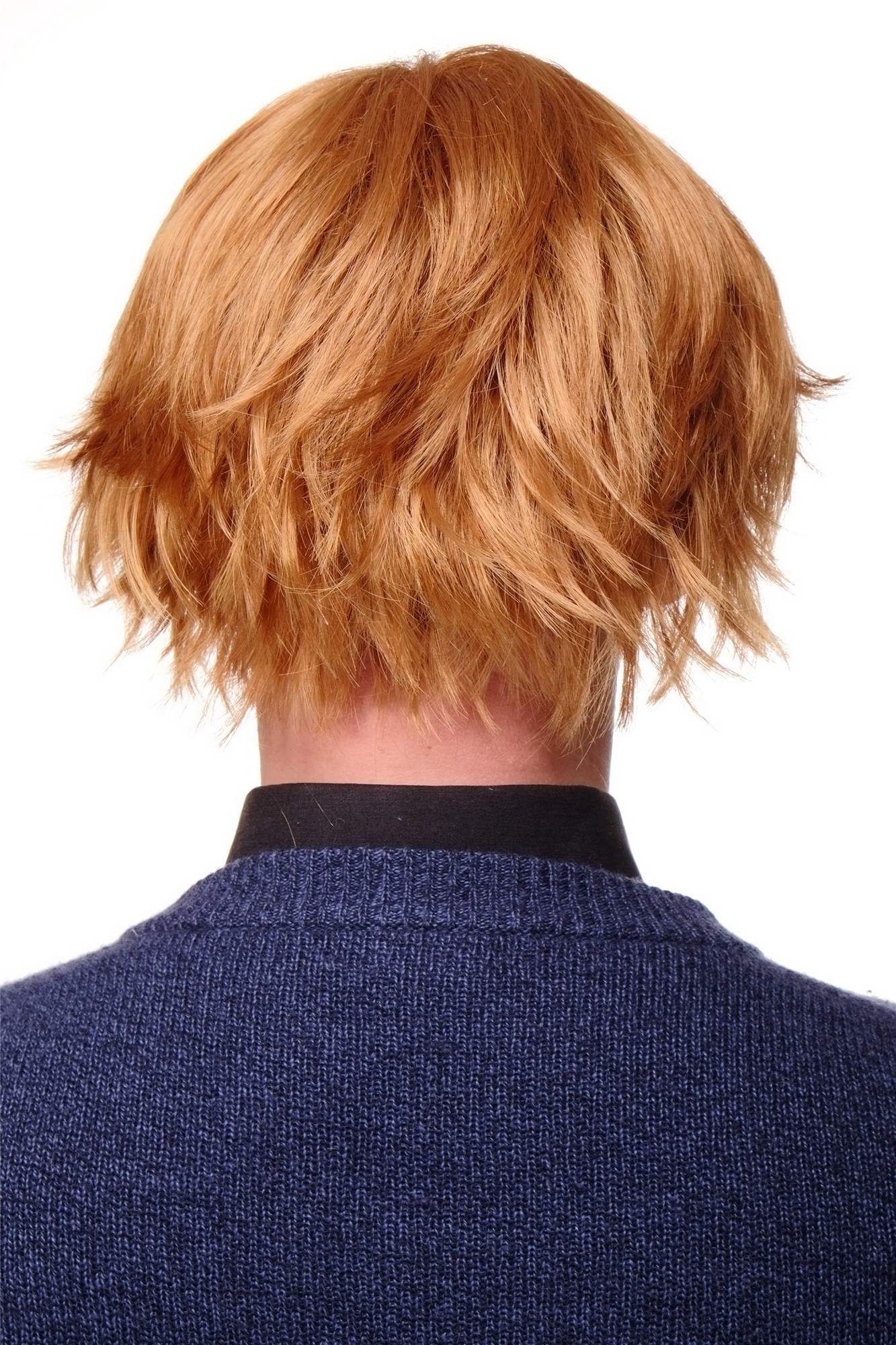 WIG ME UP ® GFW1843-27C Man Men Gents  Wig long fringed frayed strawberry blond, view 3, WIG ME UP: Your Perücken Online Shop Quality Wigs, Men, copper blonde, wavy, short