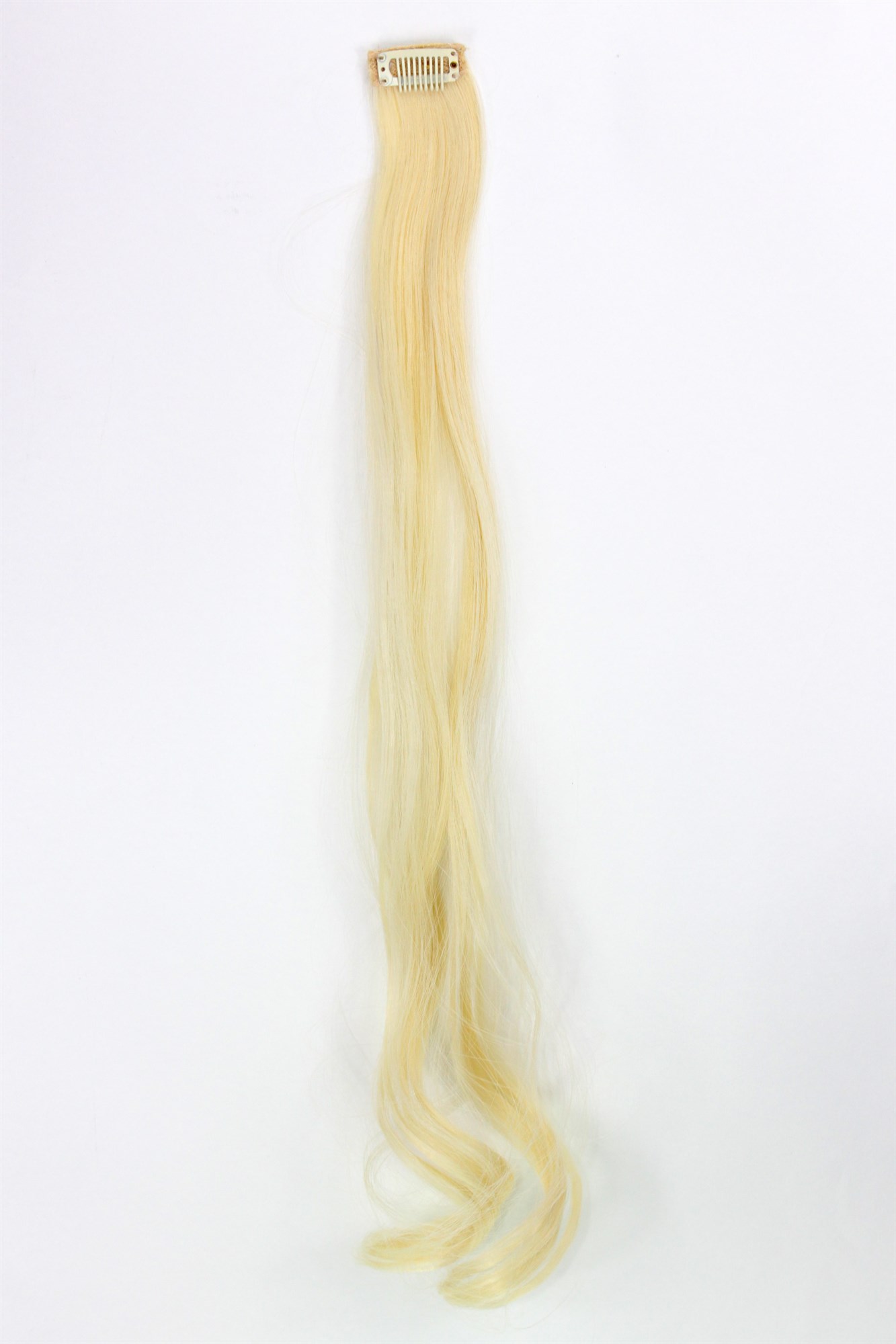 wellige Extensions Lichtblond 63 cm lang