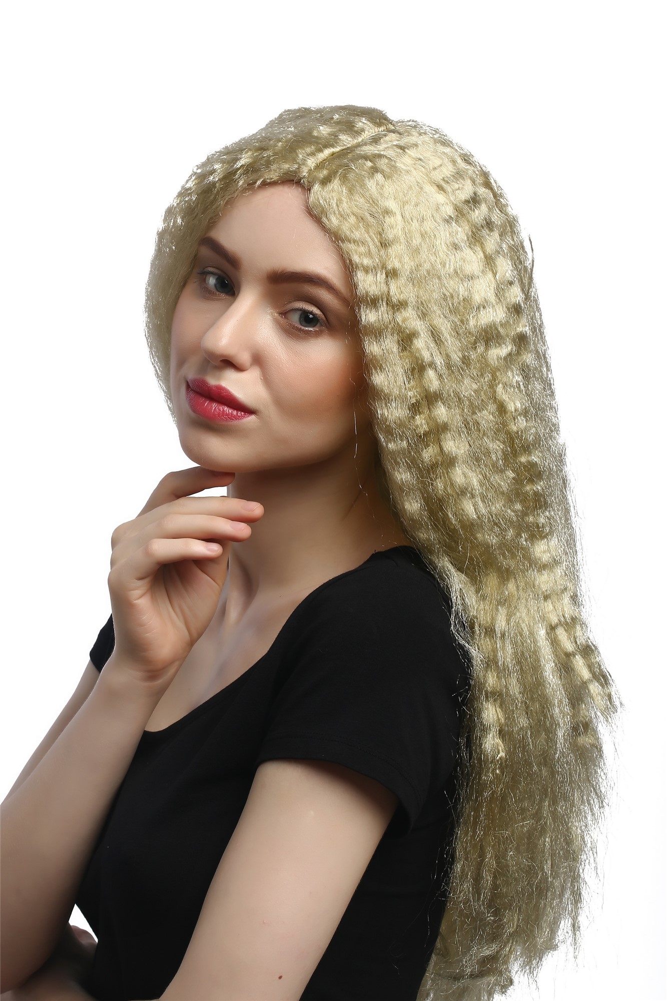 Party Wig, Ladies, Blonde, wavy, long