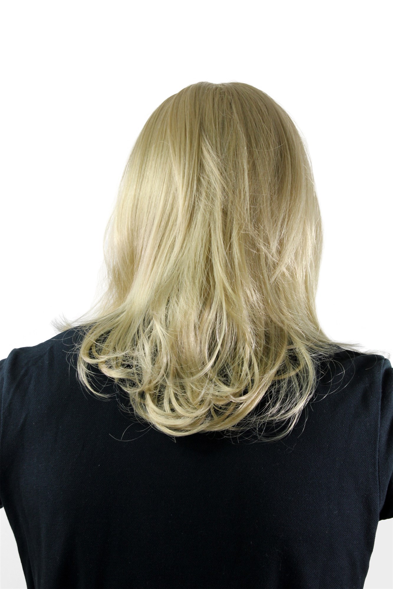 Men's WIG (for Men or Unisex) HIGH  synthetic BLOND longer hair long parting INDIE youthful, view 4, WIG ME UP: Your Perücken Online Shop Quality Wigs, Men, Blonde, straight, shoulder-length