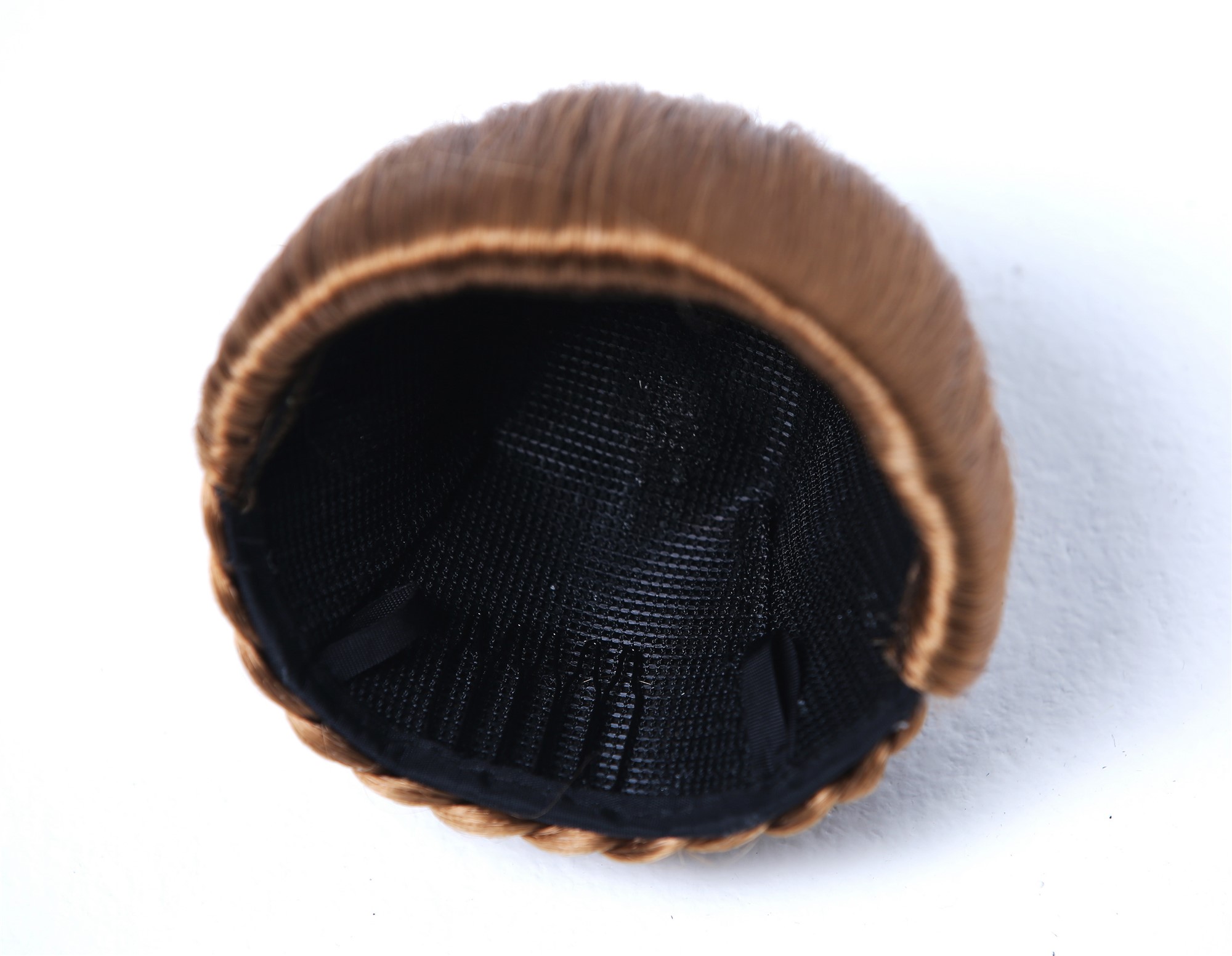 Dutt Haardutt Chignon traditionell geflochten Kupferblond TYP-0062-27, Ansicht 5, WIG ME UP: Ihr Perücken Online Shop geflochtener Dutt Haarteil Kupferblond